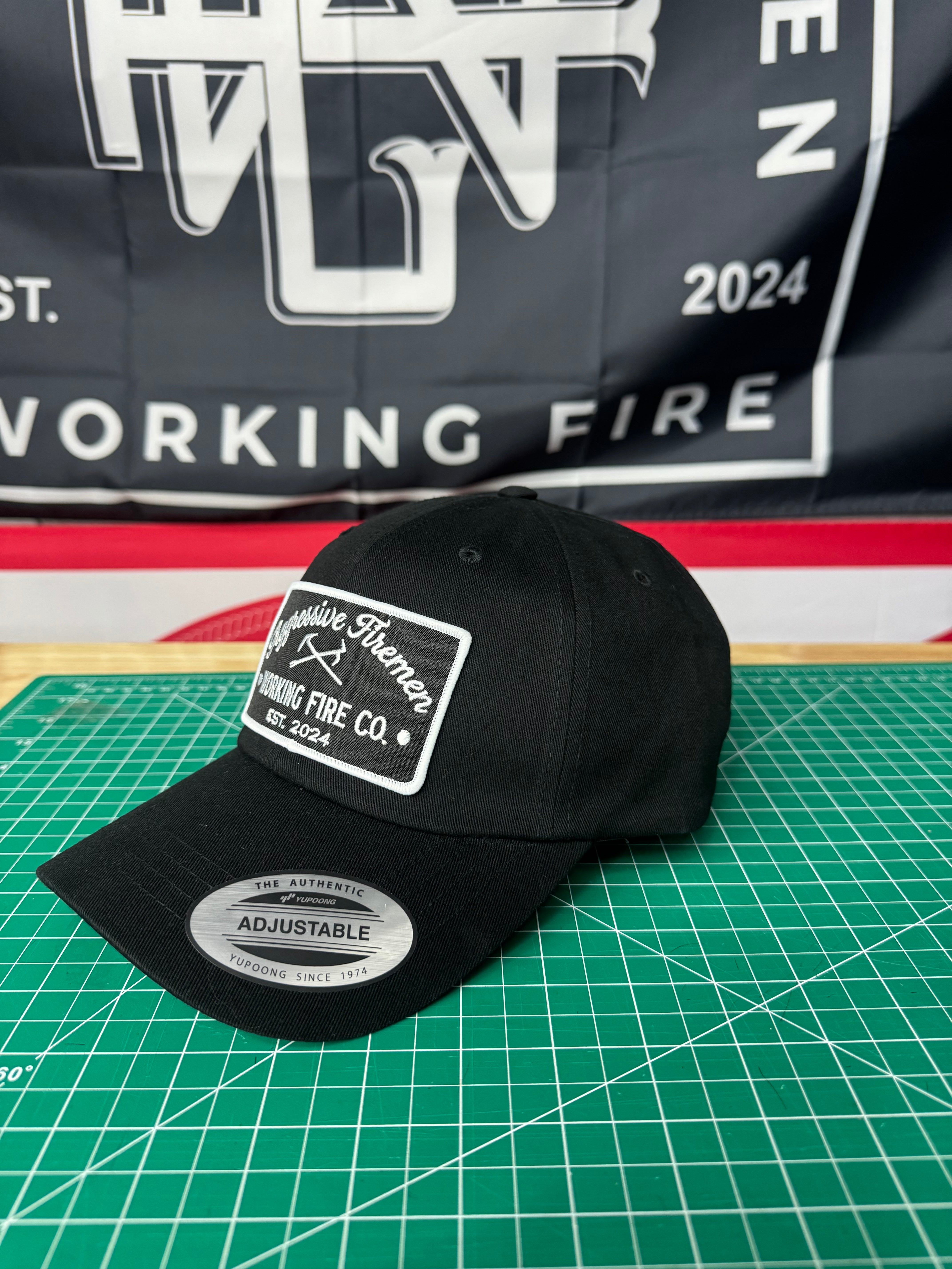 Aggressive Firemen Badge Hat