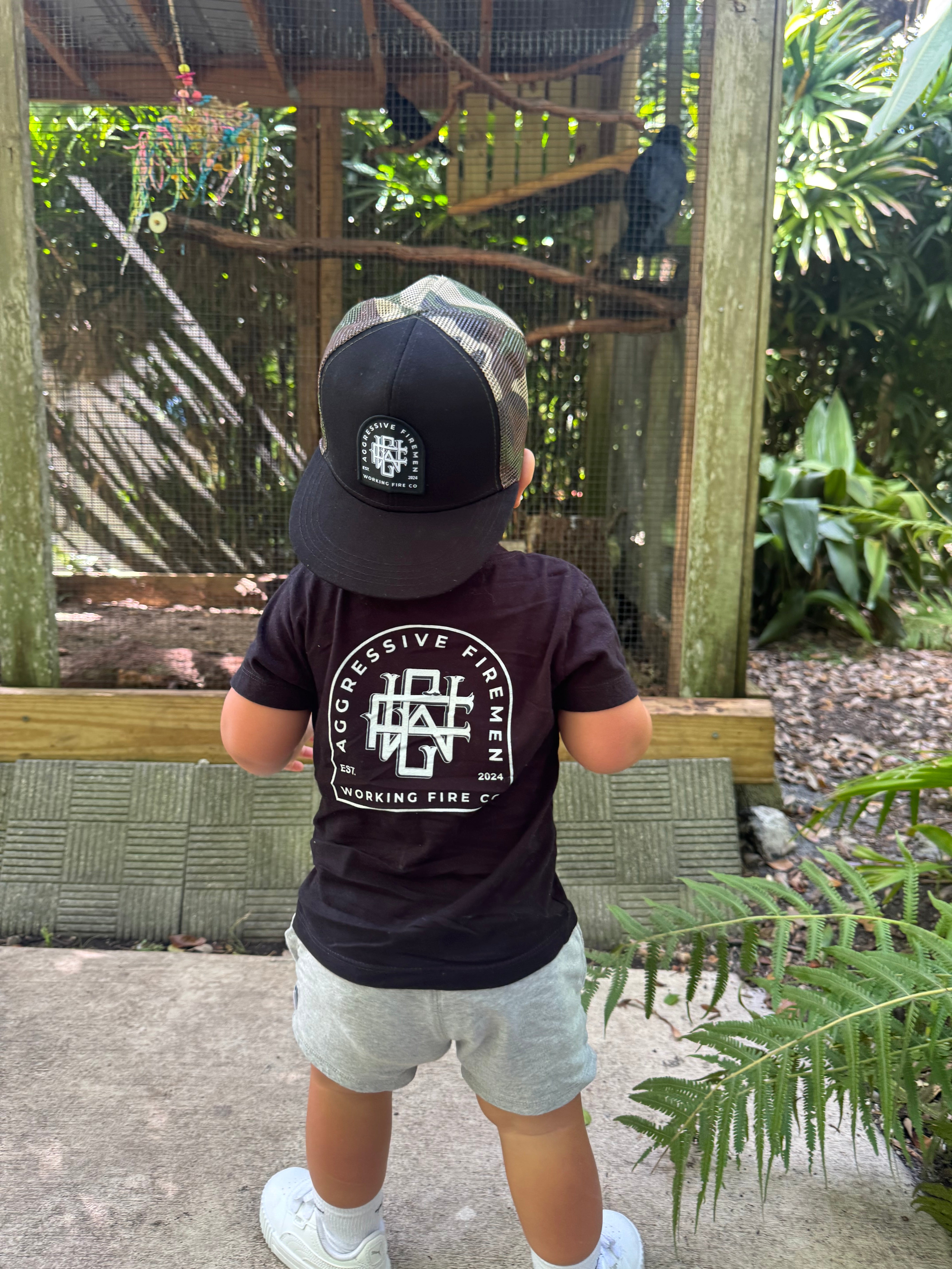 Working Fire Scramble Toddler Tee