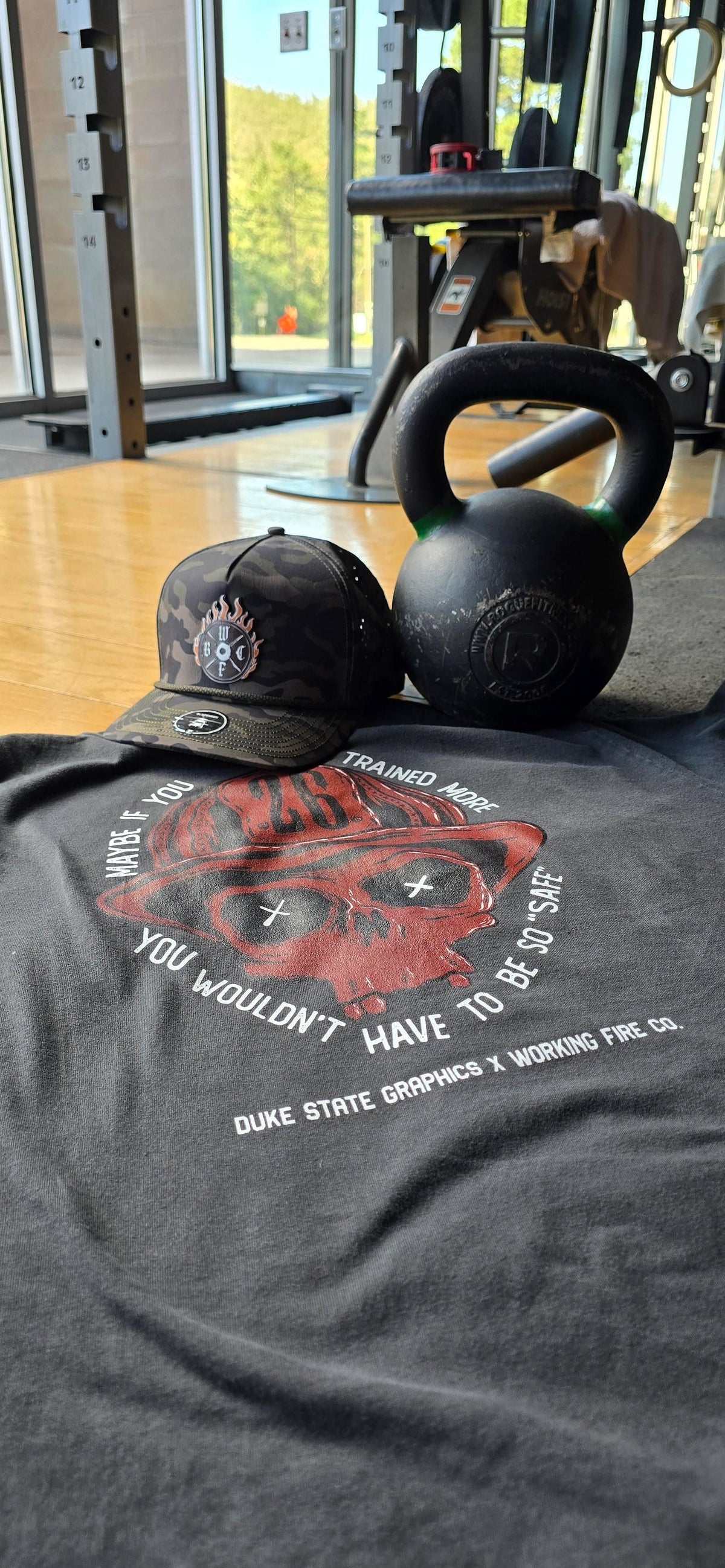 Train More Working Fire x Duke State Collab Tee