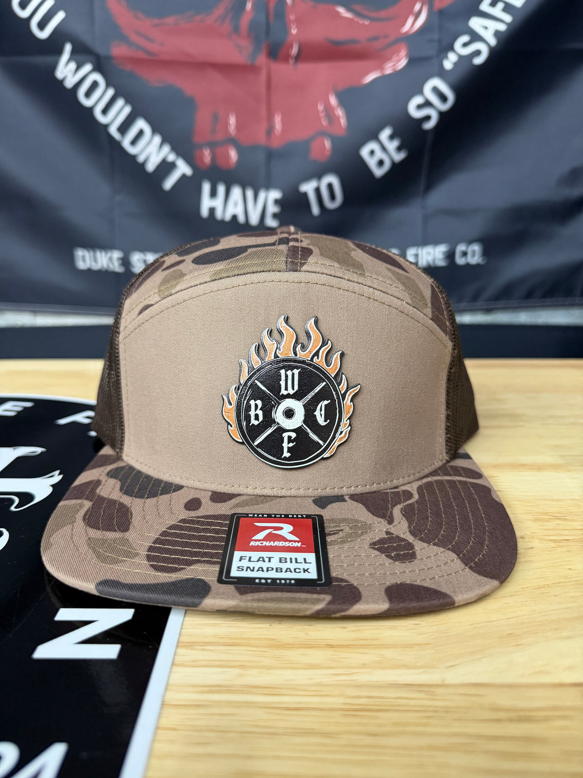 Working Fire Barbell Club I Performance Hat