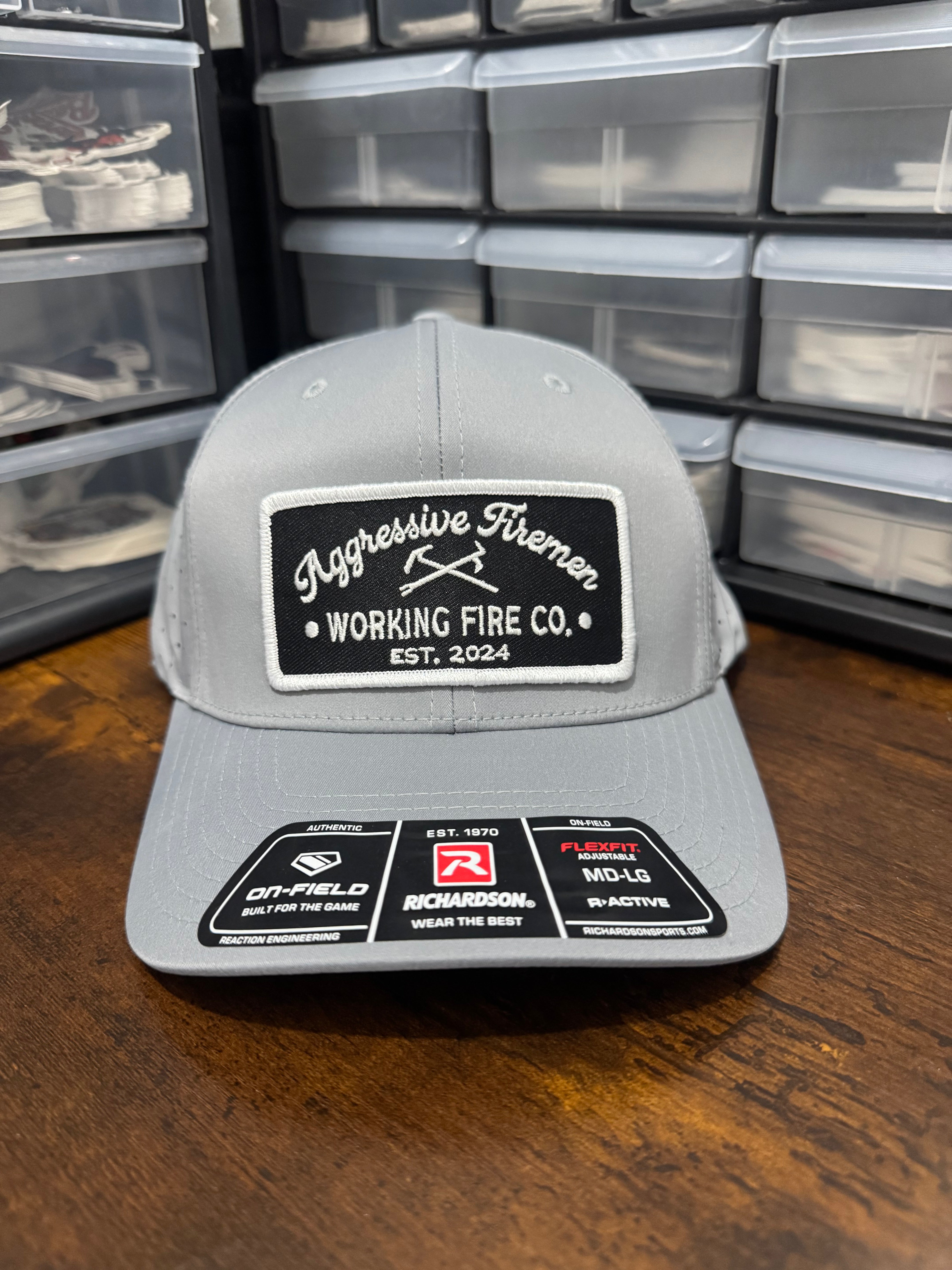 Aggressive Firemen Badge Hat
