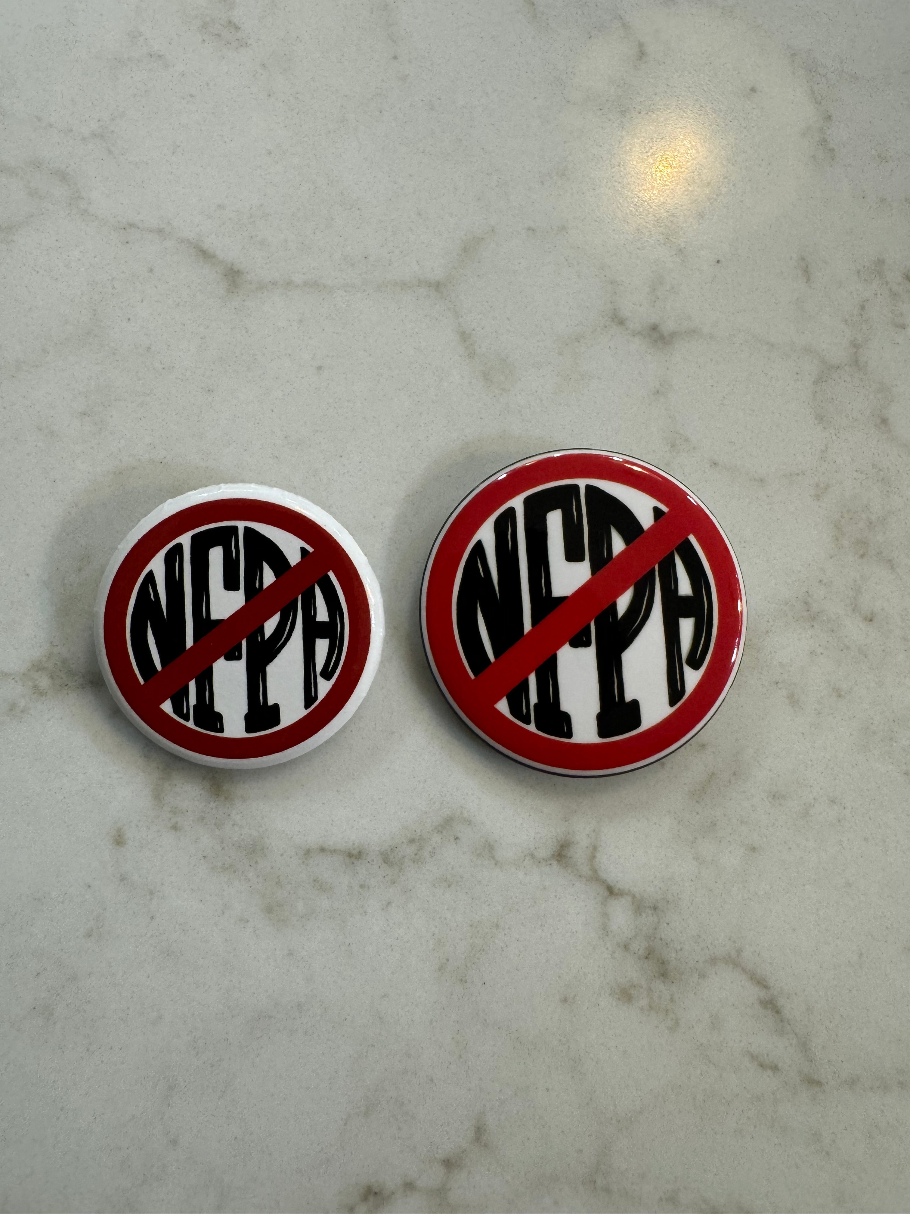 Ban the NFPA pin