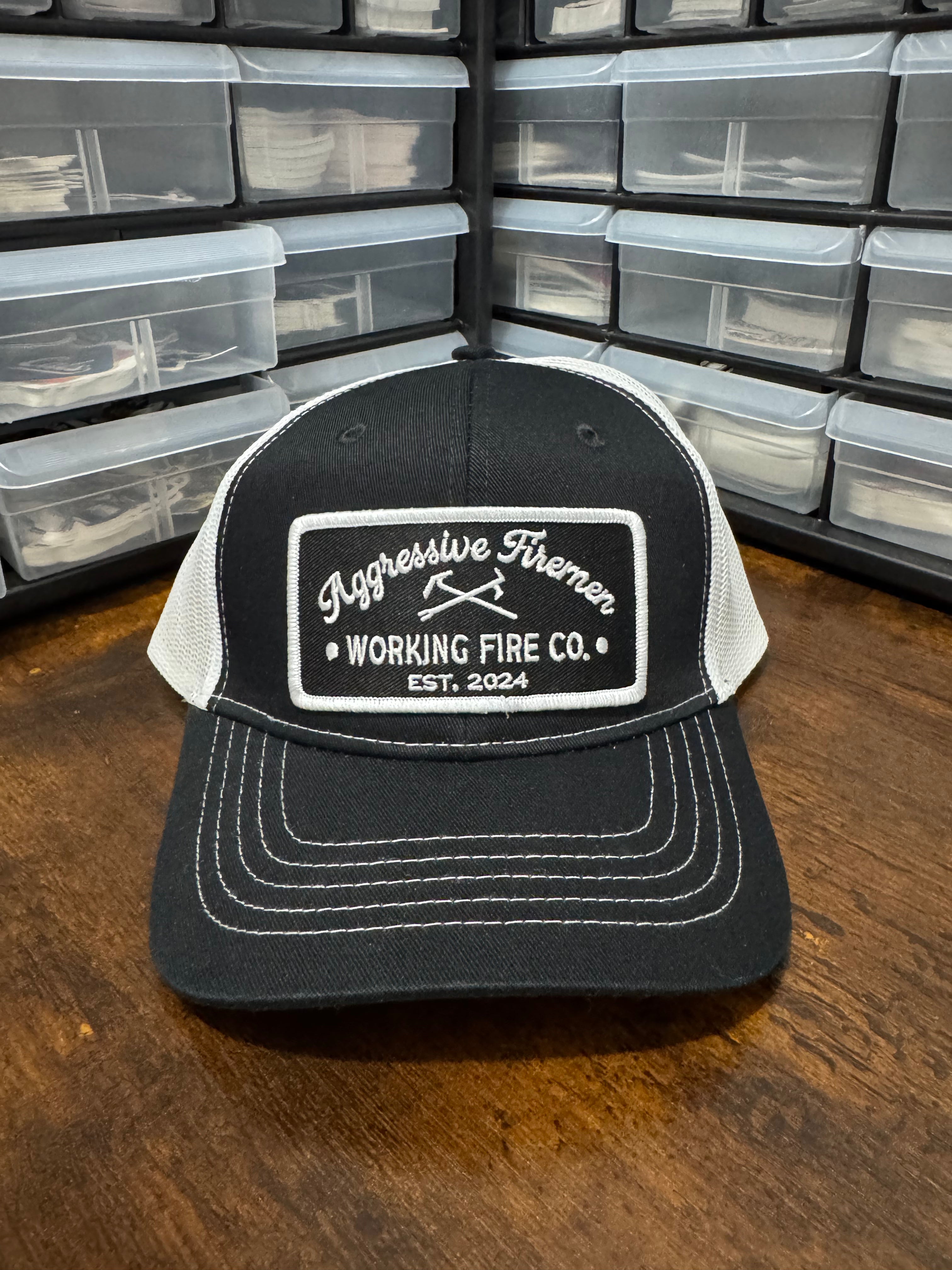 Aggressive Firemen Badge Hat