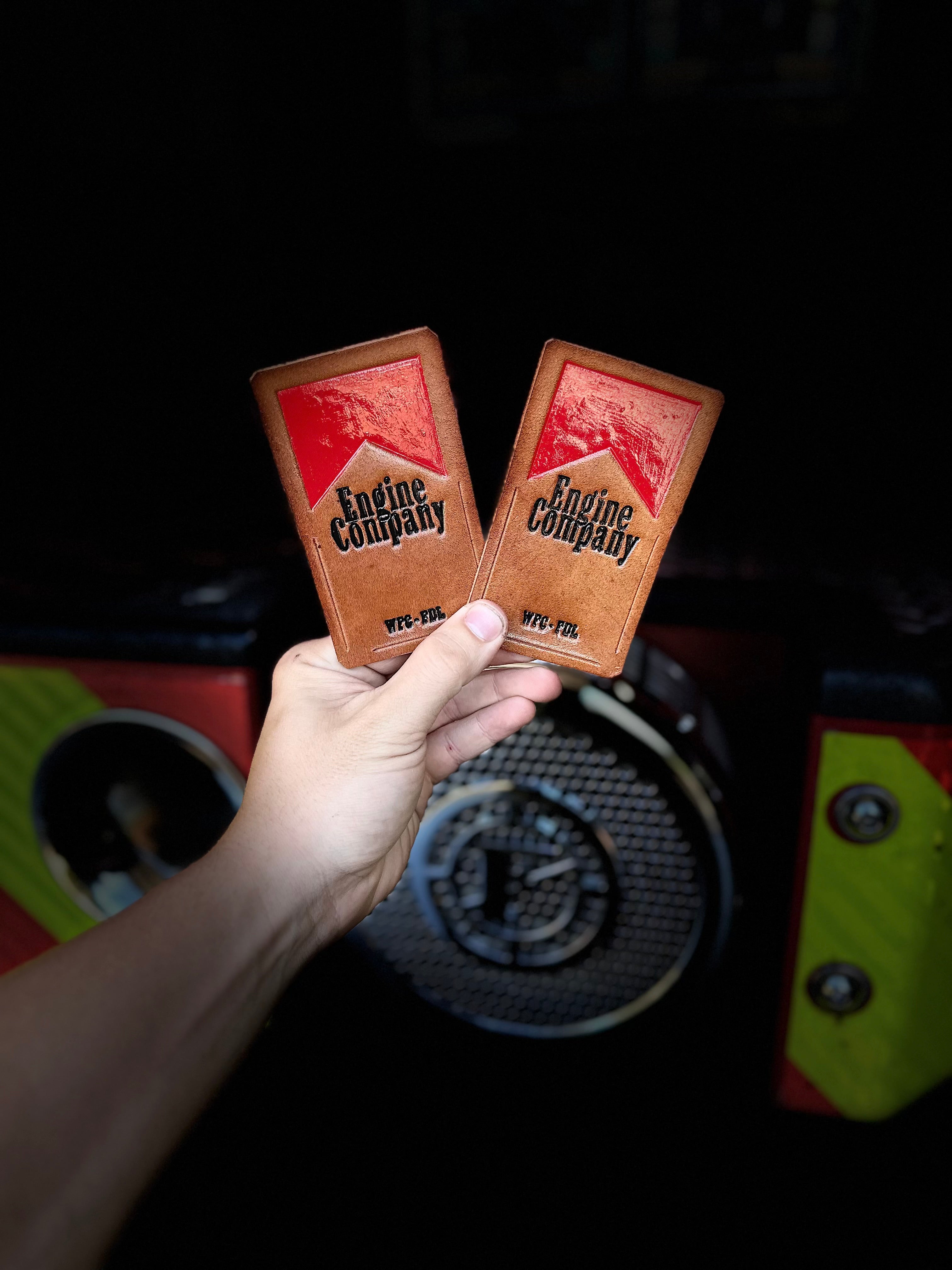 Engine Co Leather Card x FDL