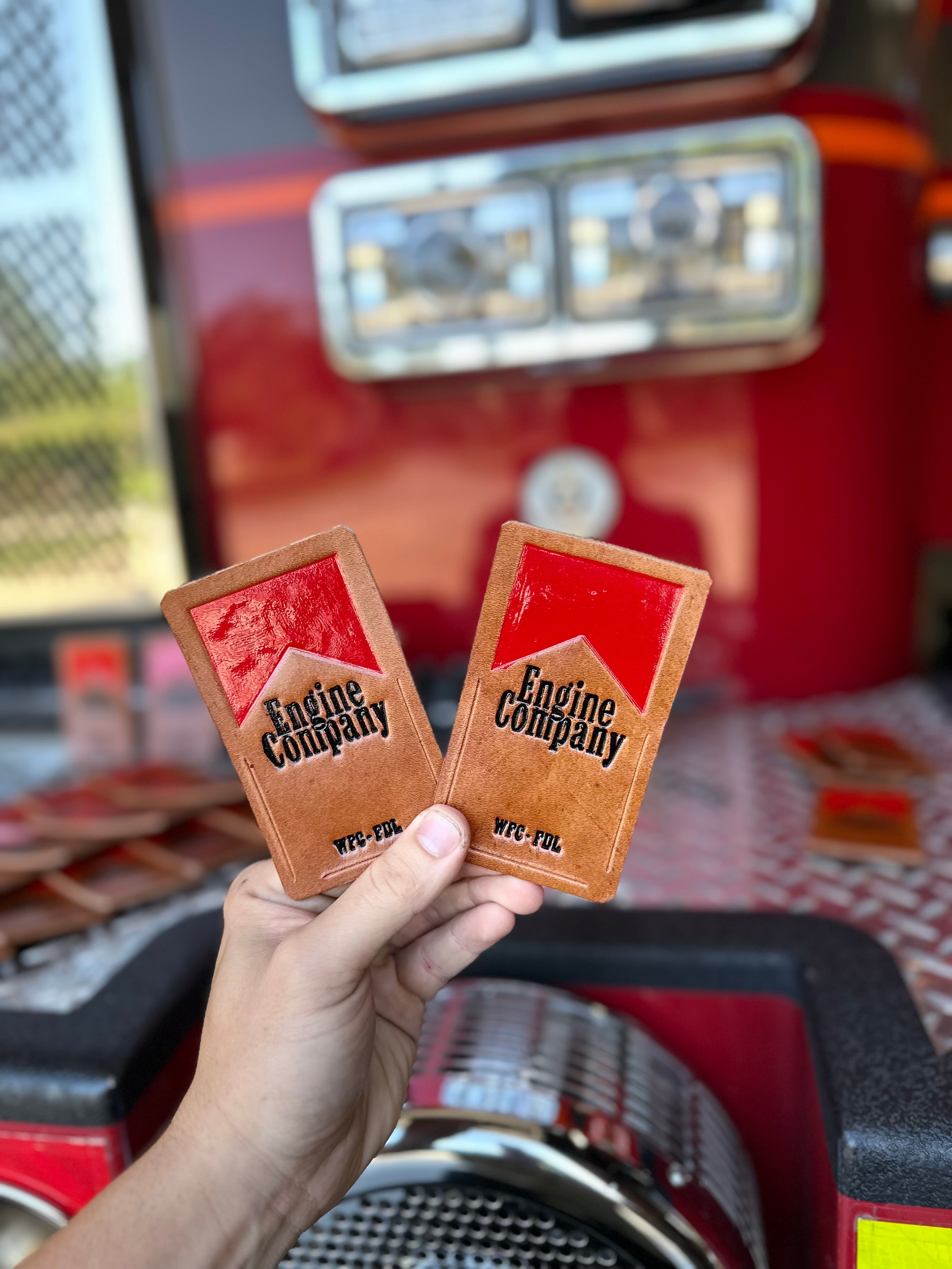 Engine Co Leather Card x FDL