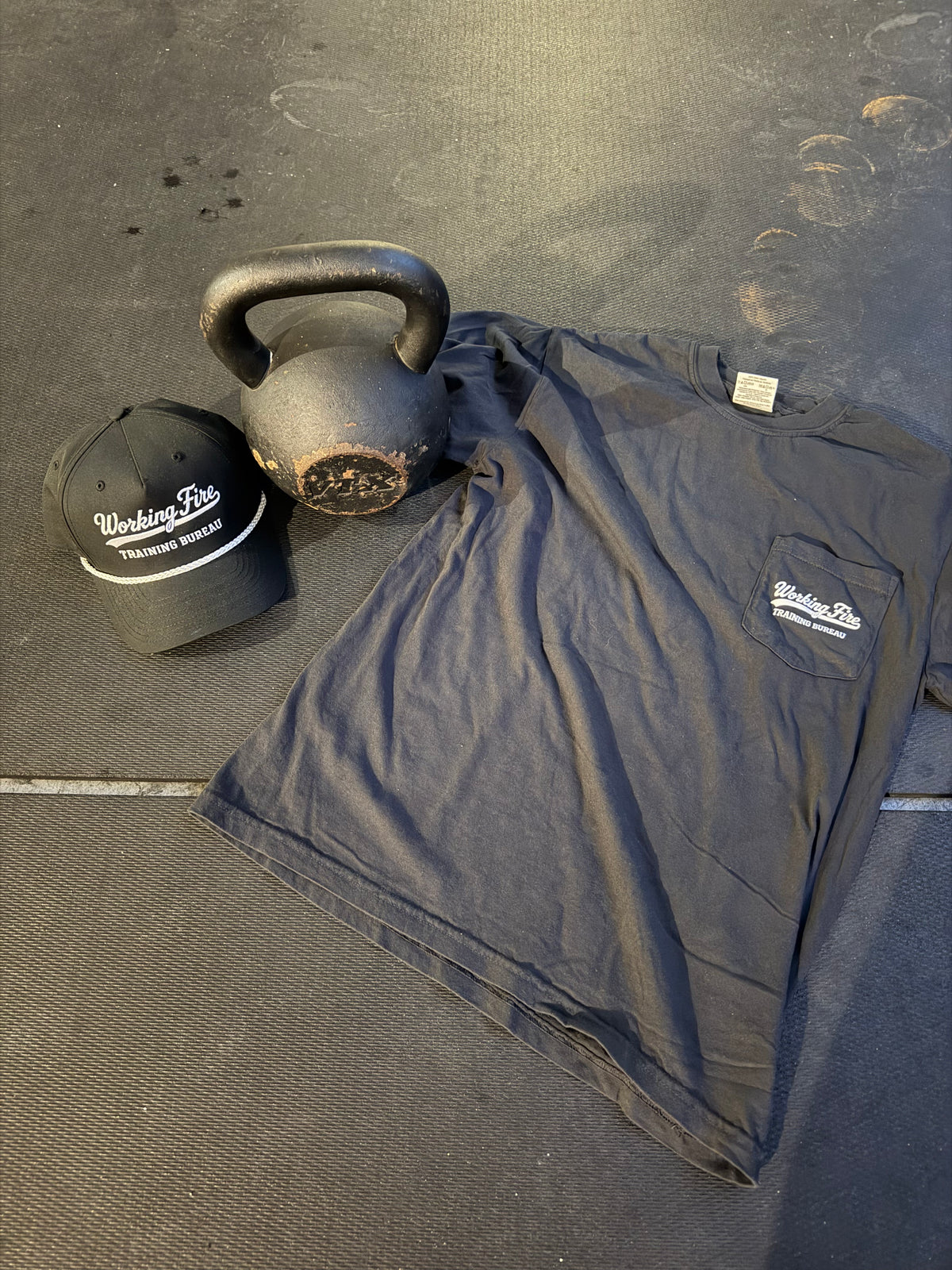 Working Fire Training Bureau Pocket Tee