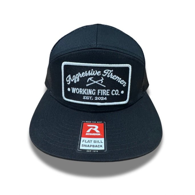 Aggressive Firemen Badge Hat - Working Fire Co