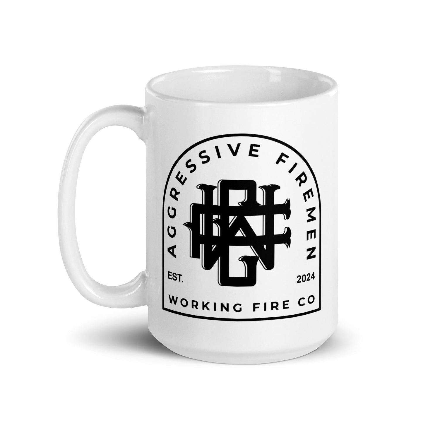 Aggressive Firemen Coffee Mug - Working Fire Co
