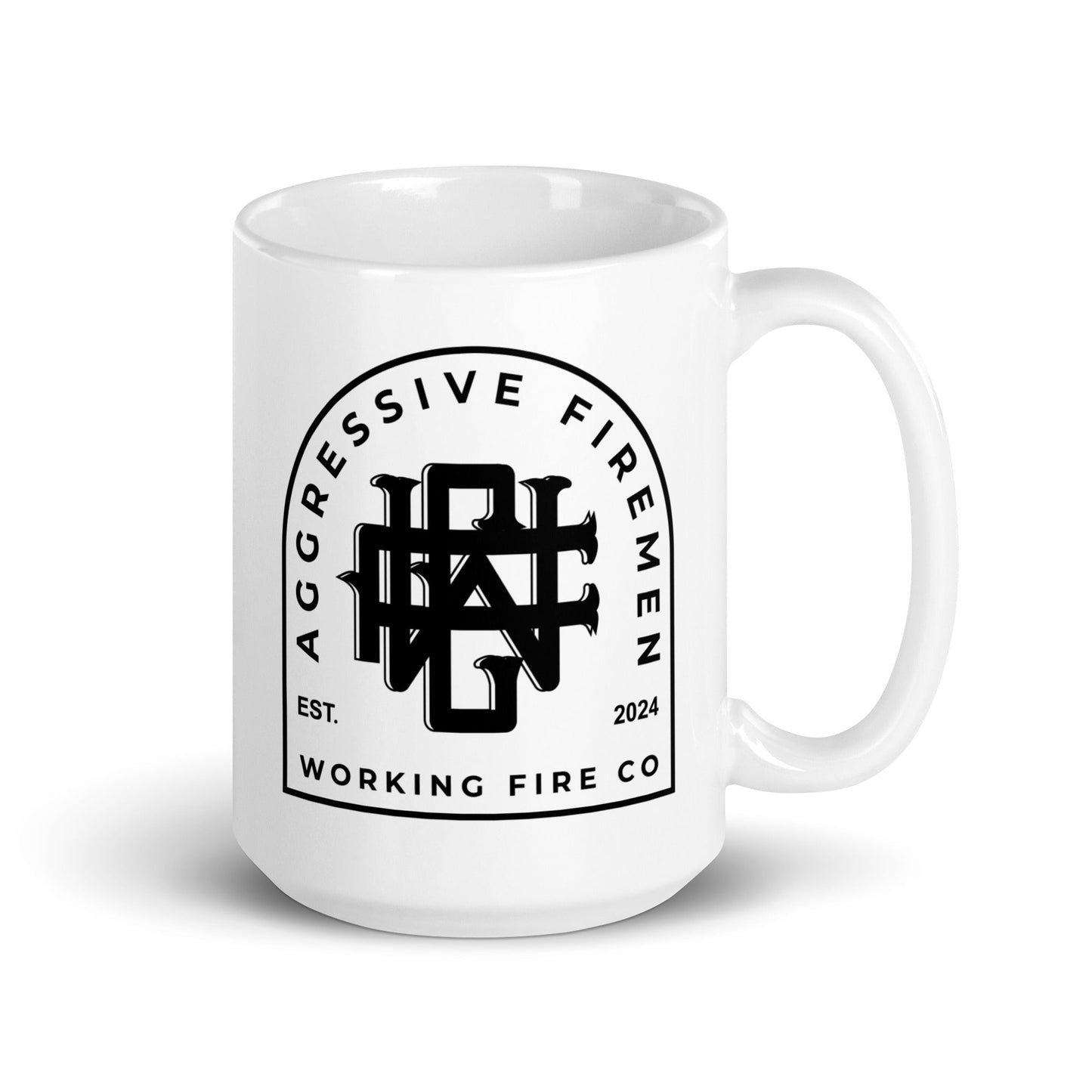 Aggressive Firemen Coffee Mug - Working Fire Co