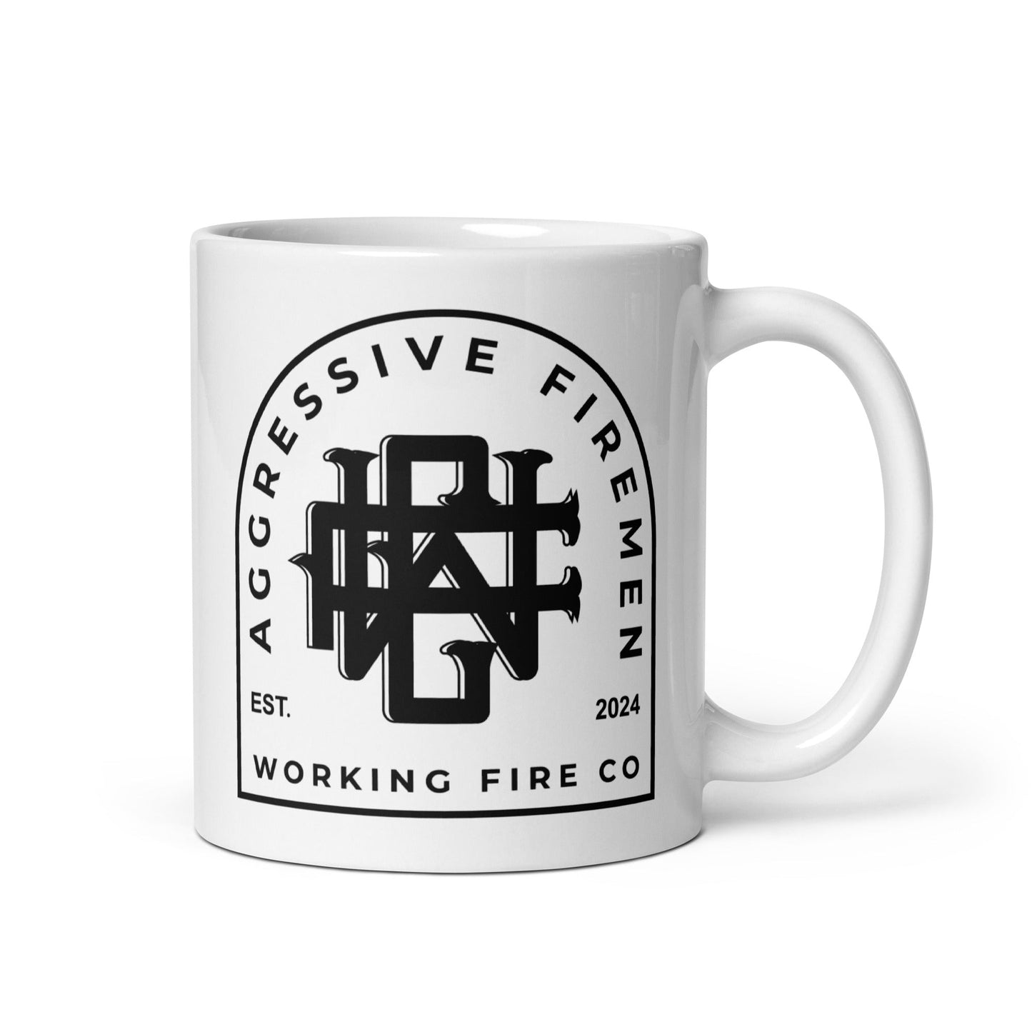 Aggressive Firemen Coffee Mug - Working Fire Co