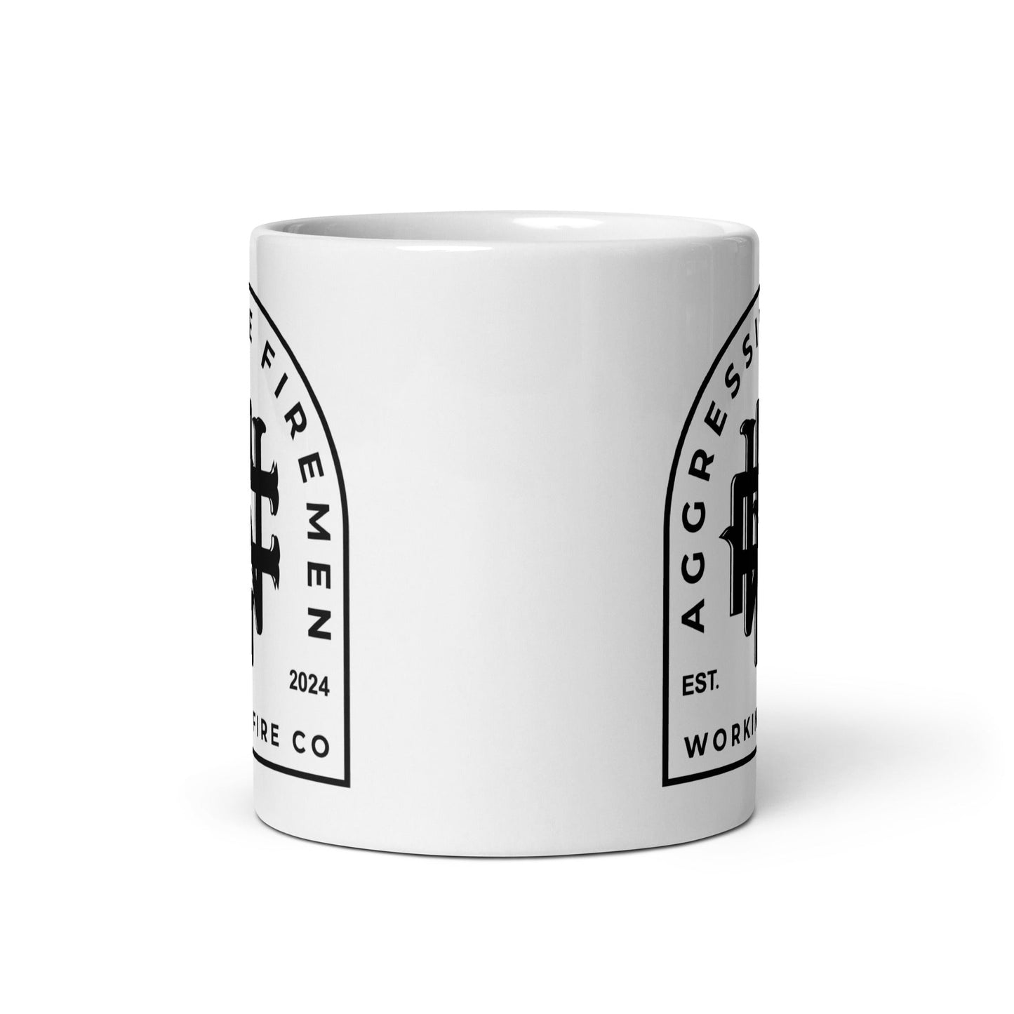 Aggressive Firemen Coffee Mug - Working Fire Co