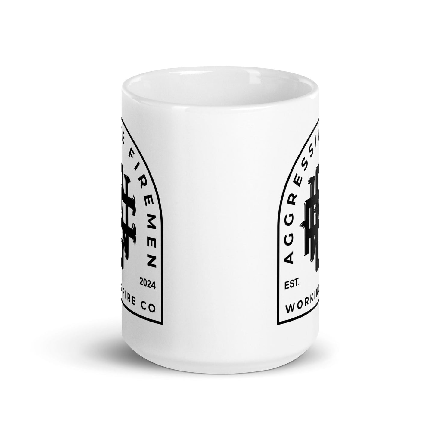 Aggressive Firemen Coffee Mug - Working Fire Co