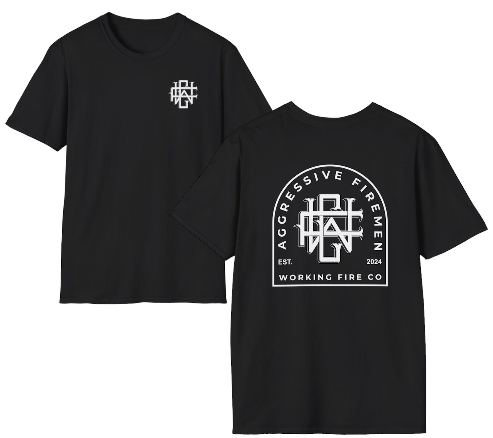 Aggressive Firemen OG Logo - Working Fire Co