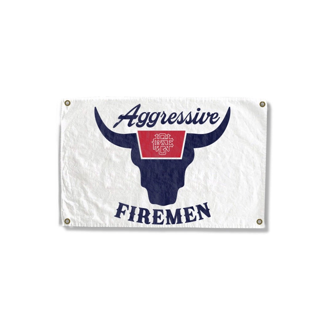 Aggressive Firemen Rodeo Flag - Working Fire Co