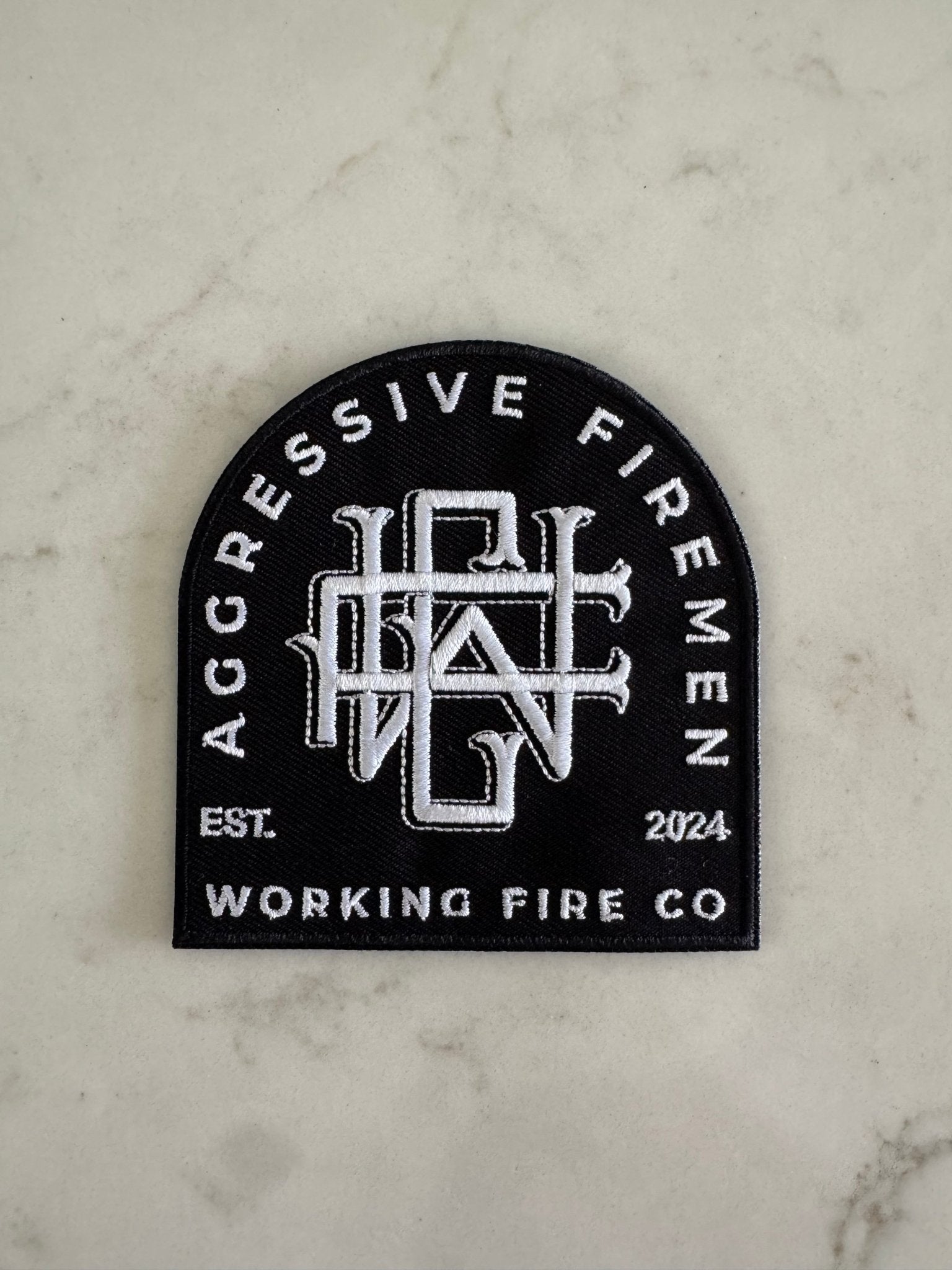 Aggressive Firemen Working Fire Patch - Working Fire Co