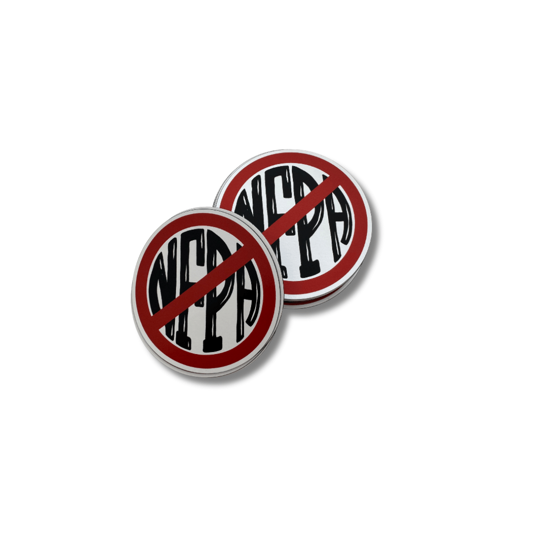 Ban The NFPA Magnet - Working Fire Co
