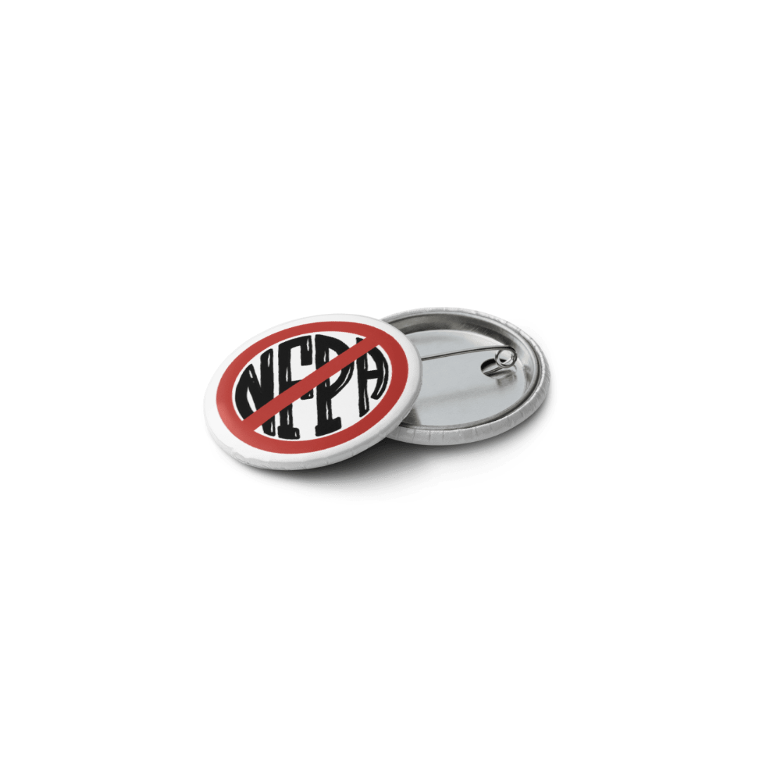 Ban the NFPA pin - Working Fire Co