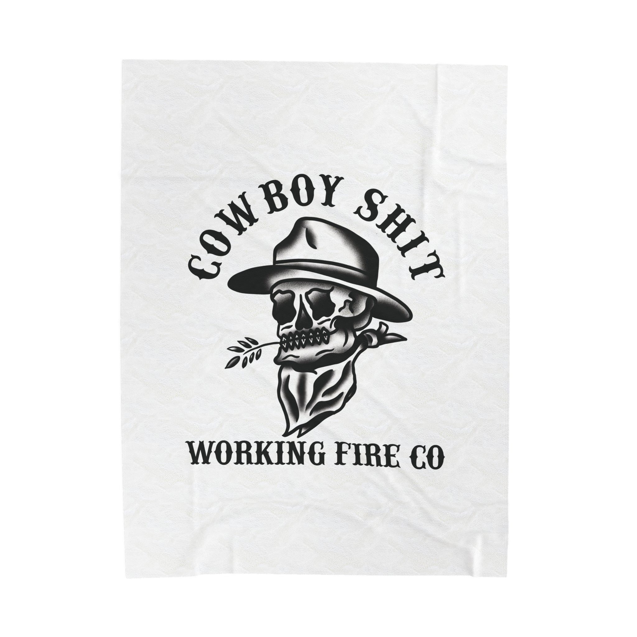 Cowboy Shit blanket - Working Fire Co