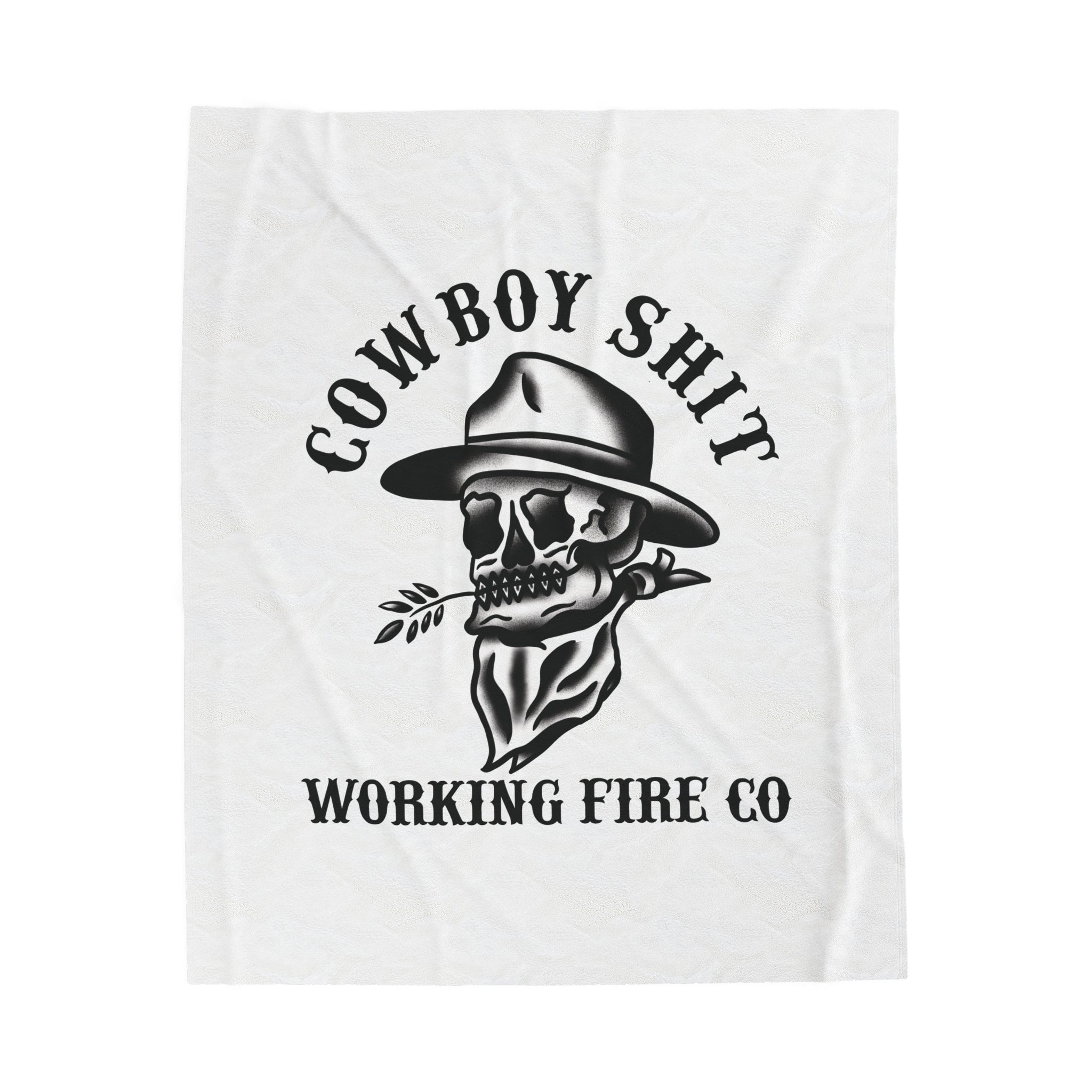 Cowboy Shit blanket - Working Fire Co