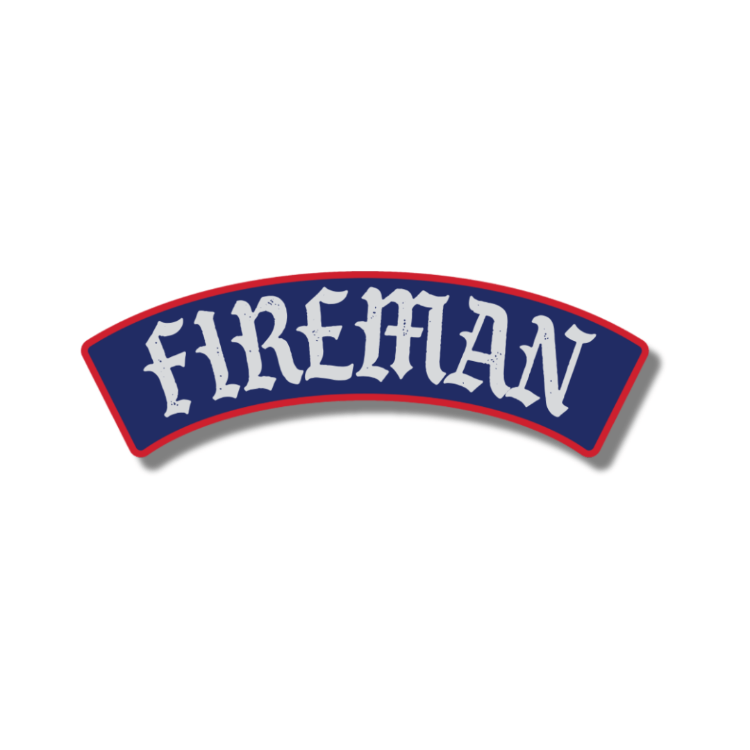 Fireman Rocker - Working Fire Co