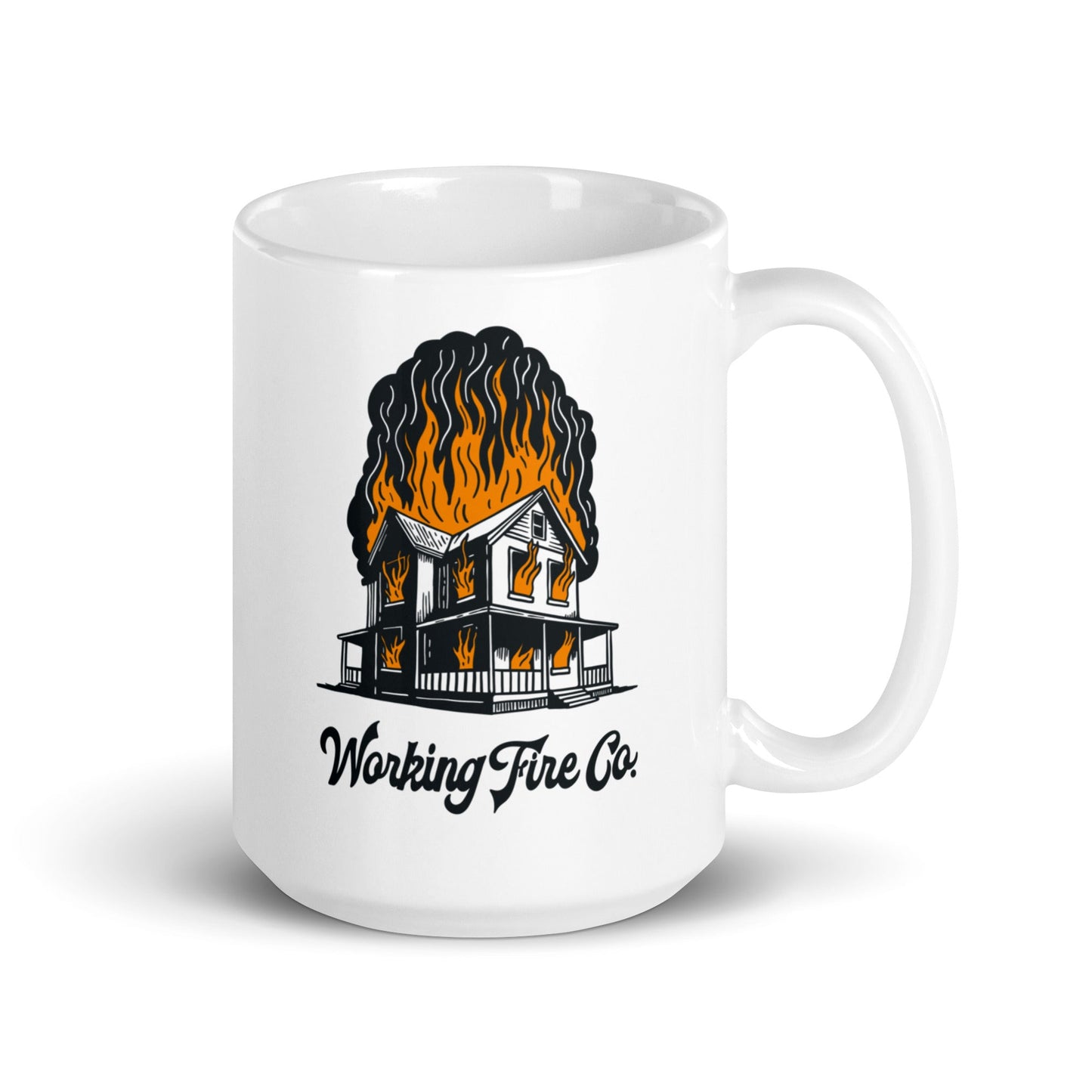 House Fire Mug - Working Fire Co