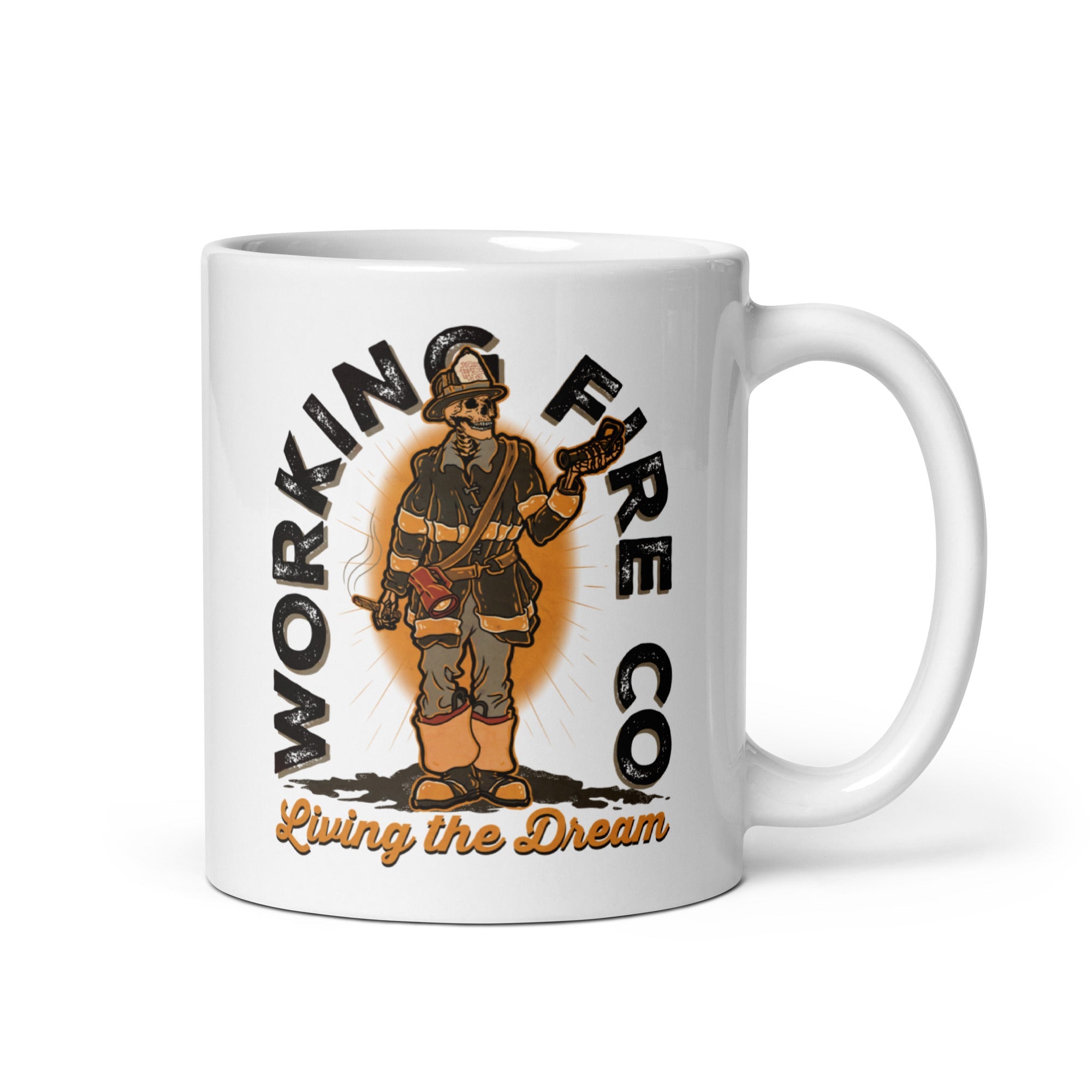 Living The Dream Mug - Working Fire Co