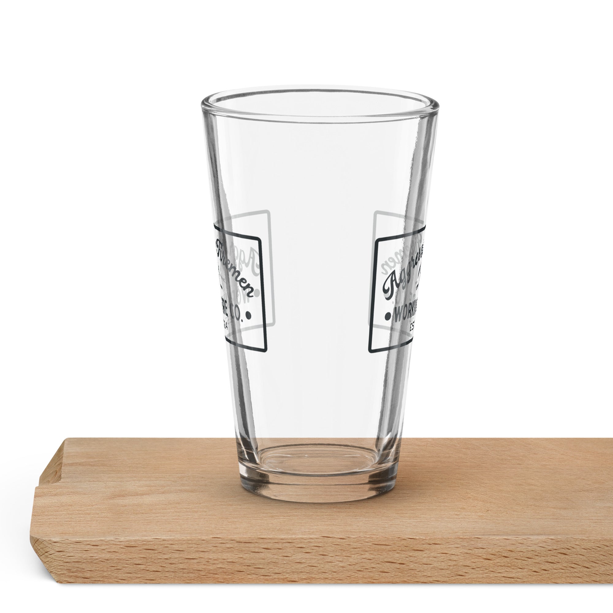 Shaker pint glass - Working Fire Co