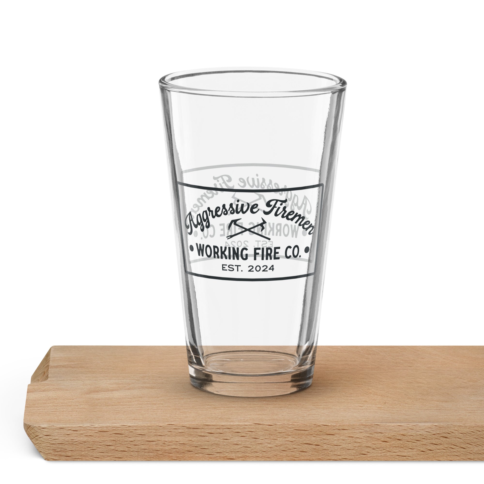 Shaker pint glass - Working Fire Co
