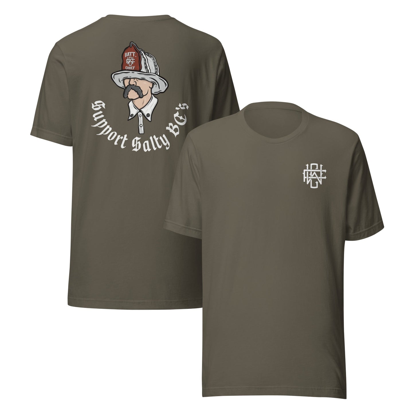 Support Salty BCs Tee - Working Fire Co