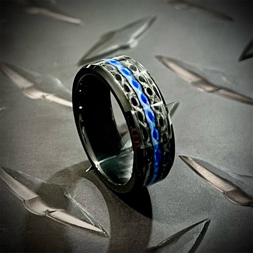 Thin Red Line - Fire Hose Ring - Working Fire Co