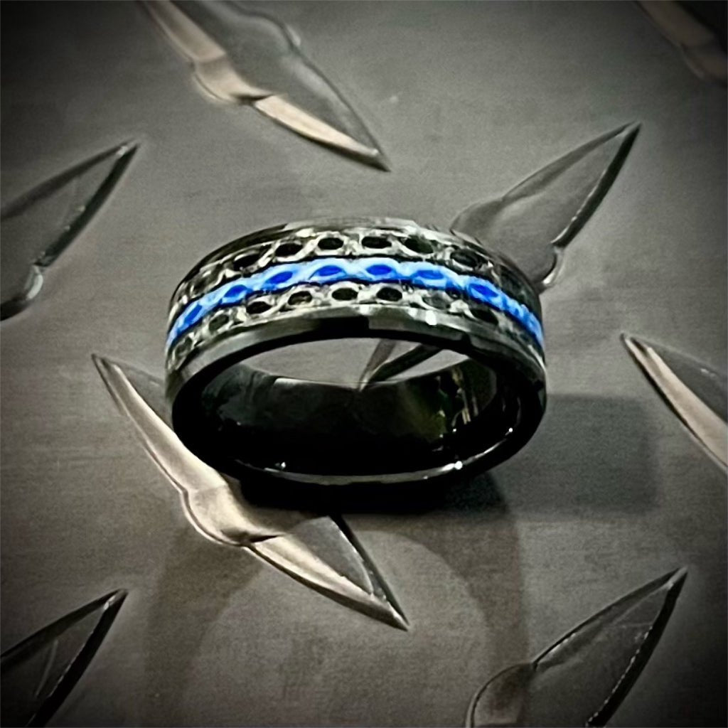 Thin Red Line - Fire Hose Ring - Working Fire Co