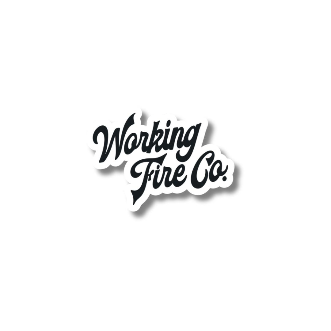 Working Fire Co lettering - Working Fire Co