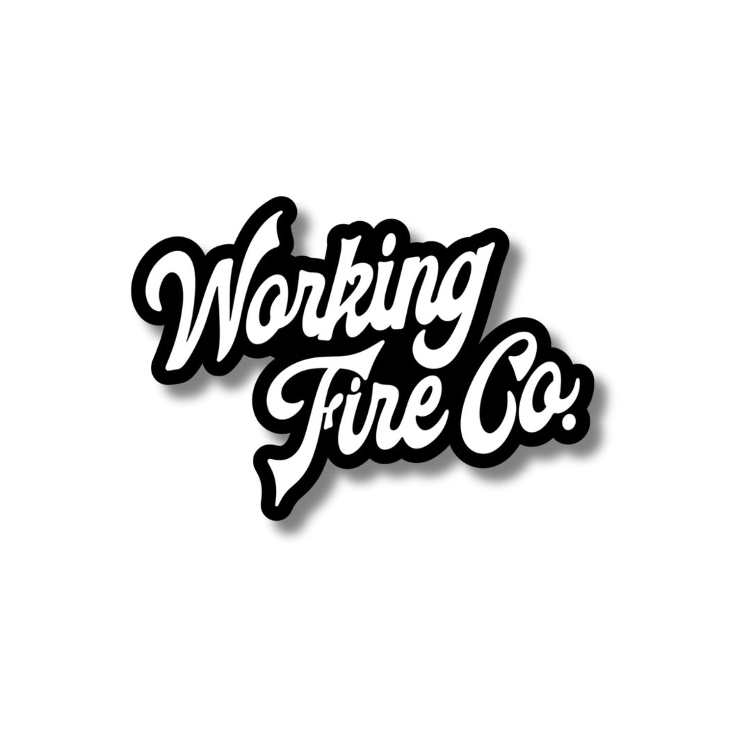 Working Fire Co lettering - Working Fire Co