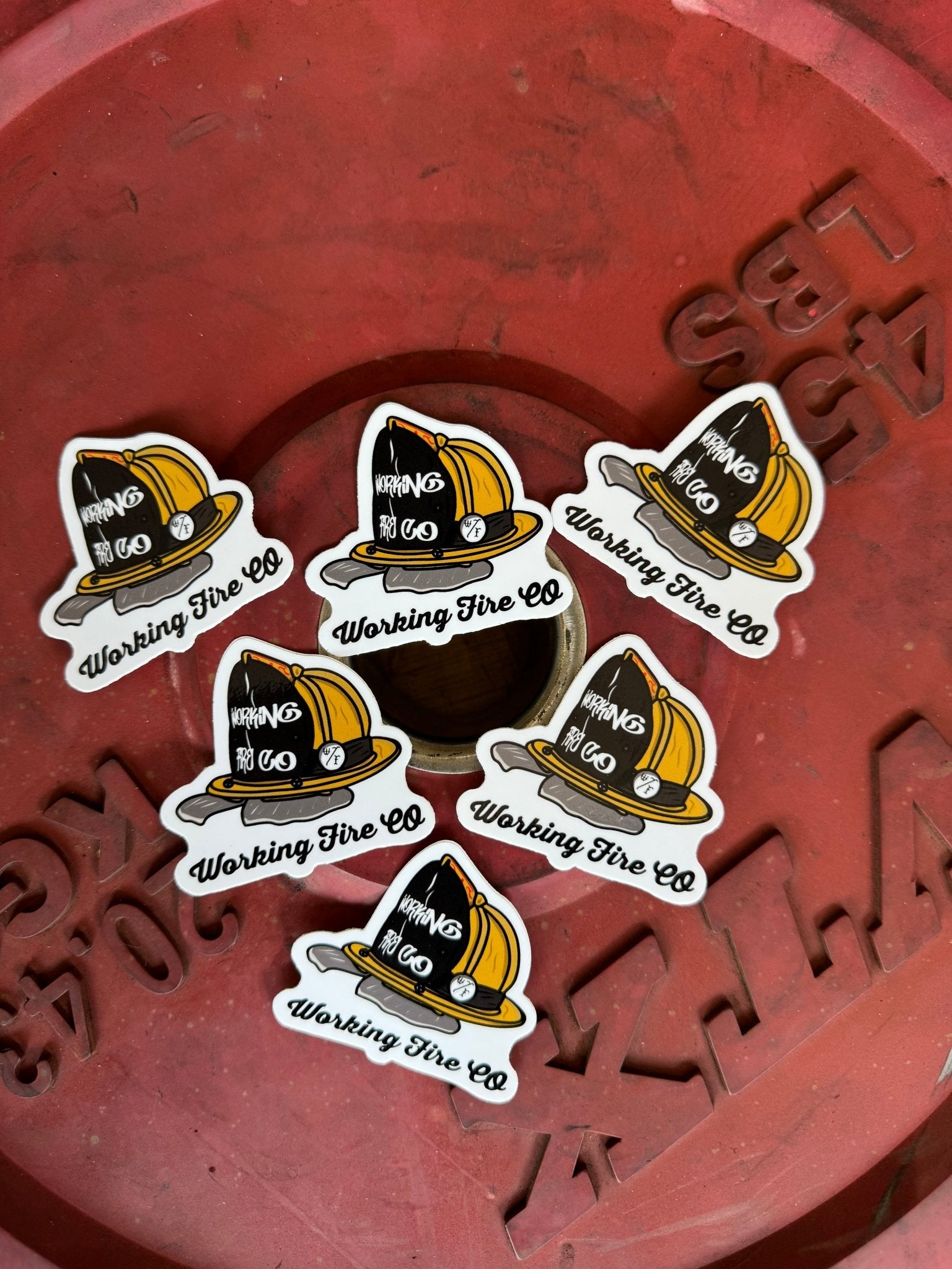 Yellow Leatha Helmet - Working Fire Co