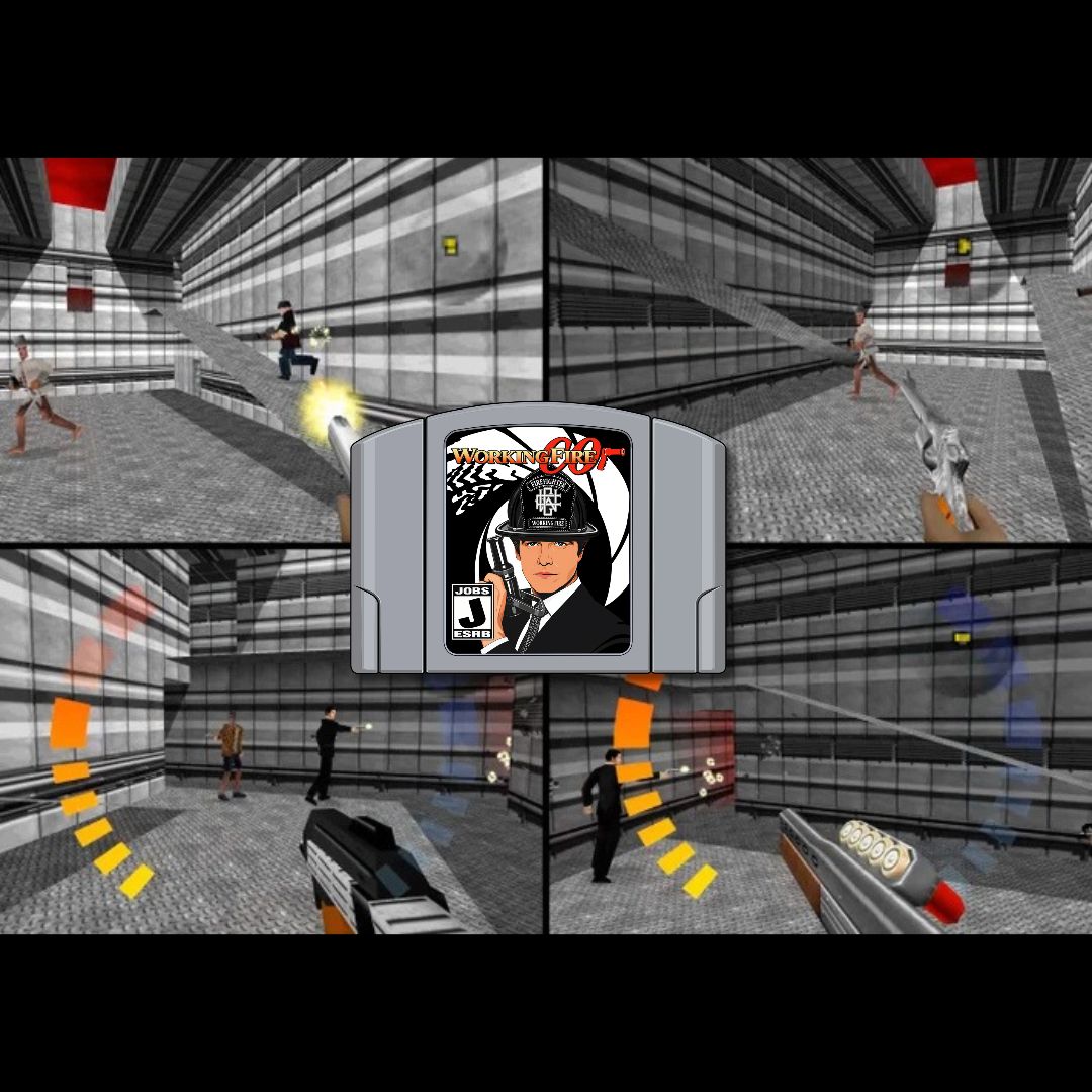 Working Fire 007 Sticker
