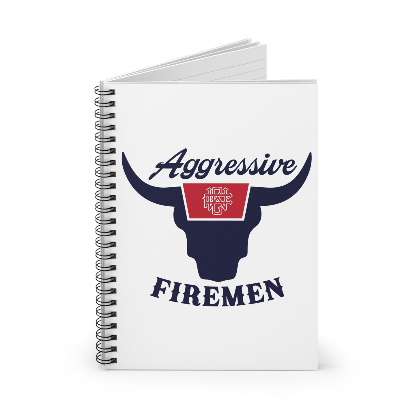 Aggressive Firemen Rodeo notebook