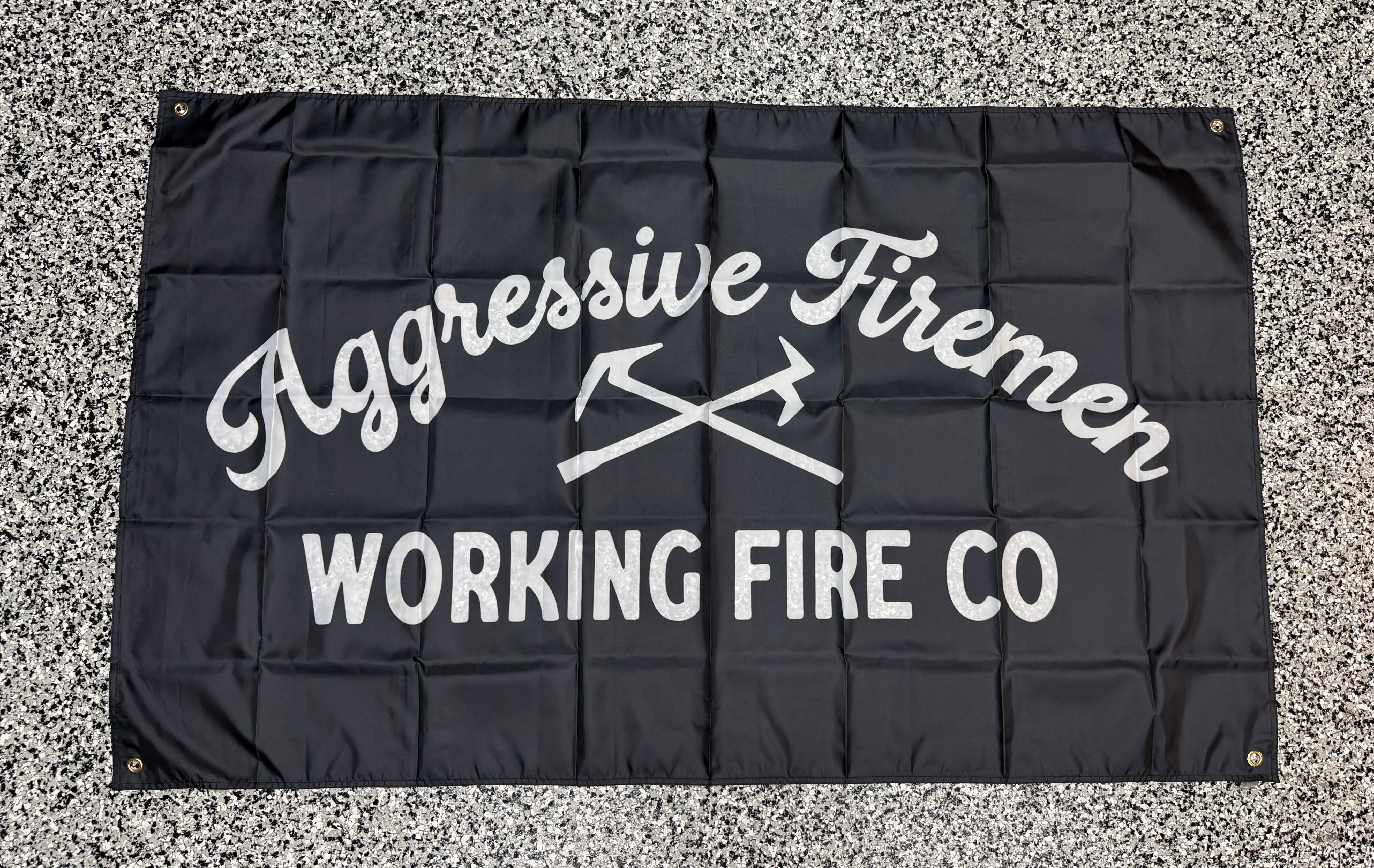 Aggressive Firemen Flag