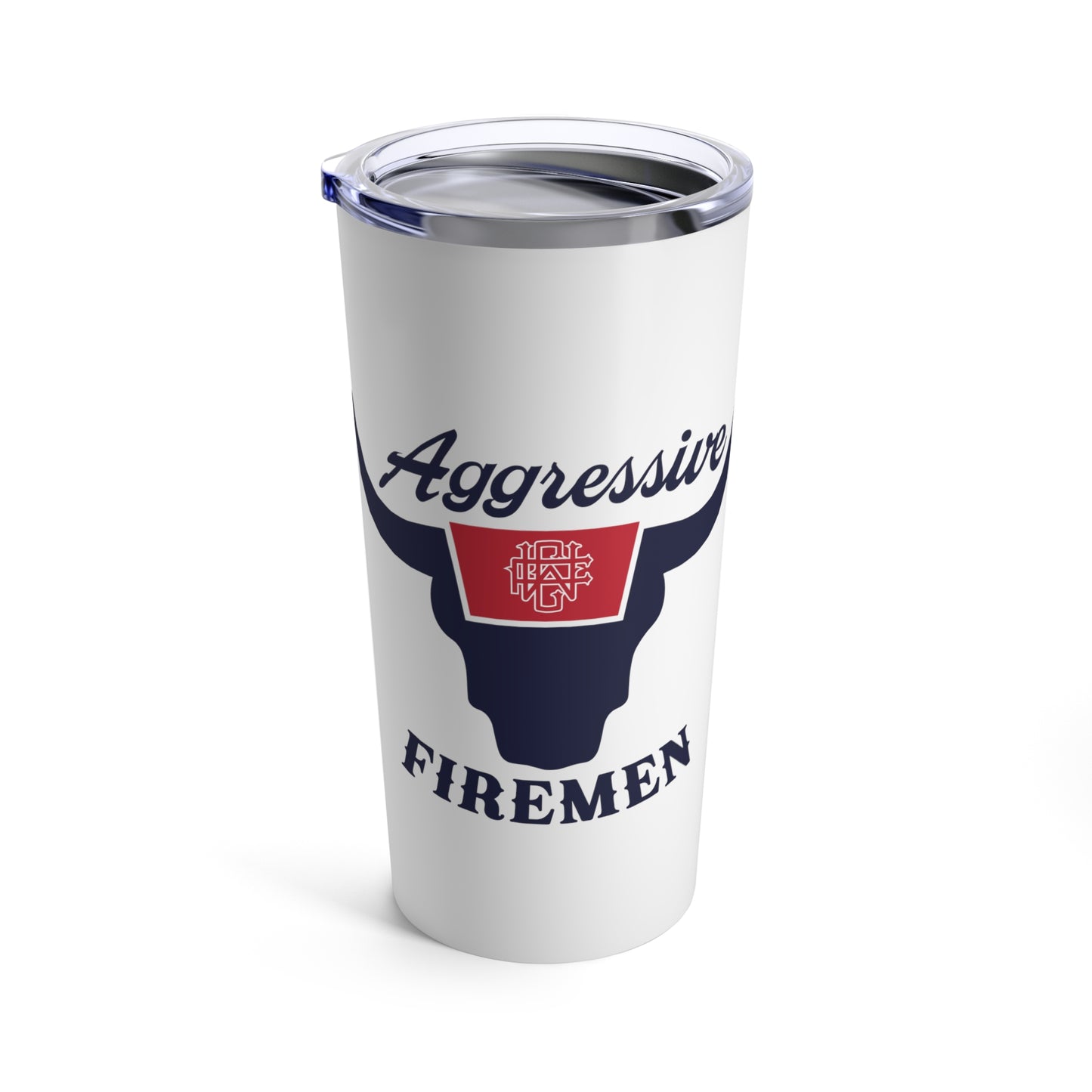 Aggressive Firemen Tumbler 20oz