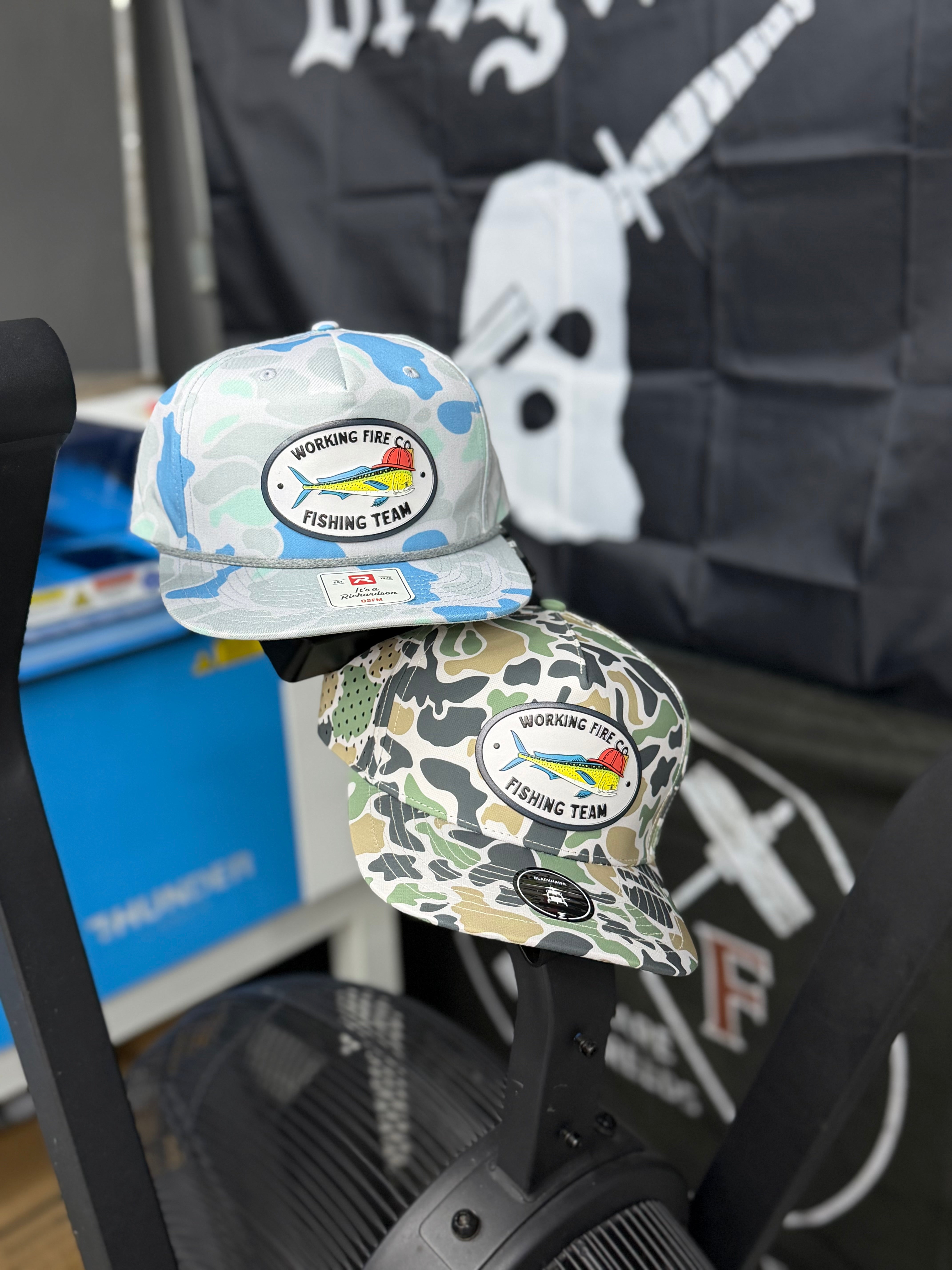 Working Fire Fishing Team Hat