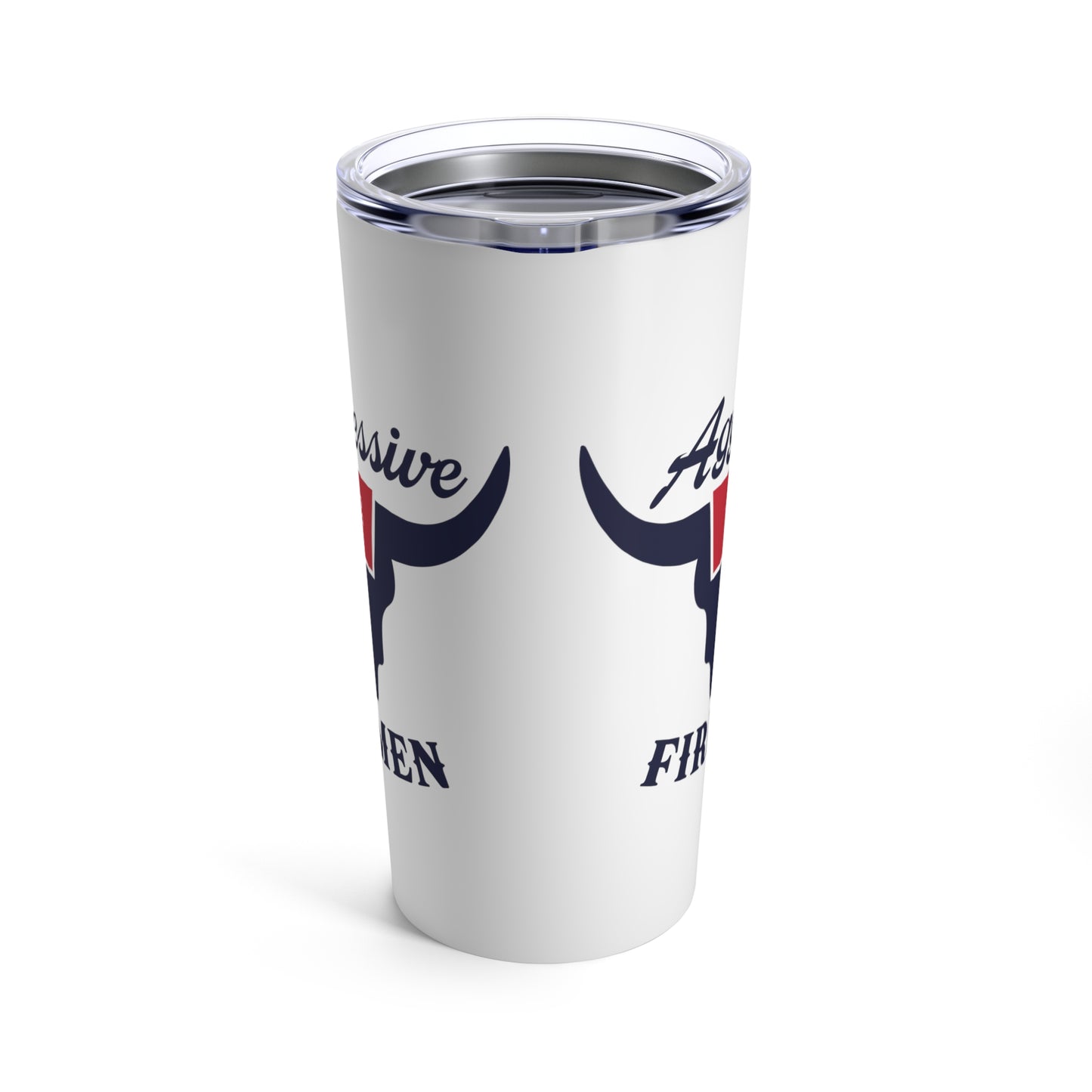 Aggressive Firemen Tumbler 20oz