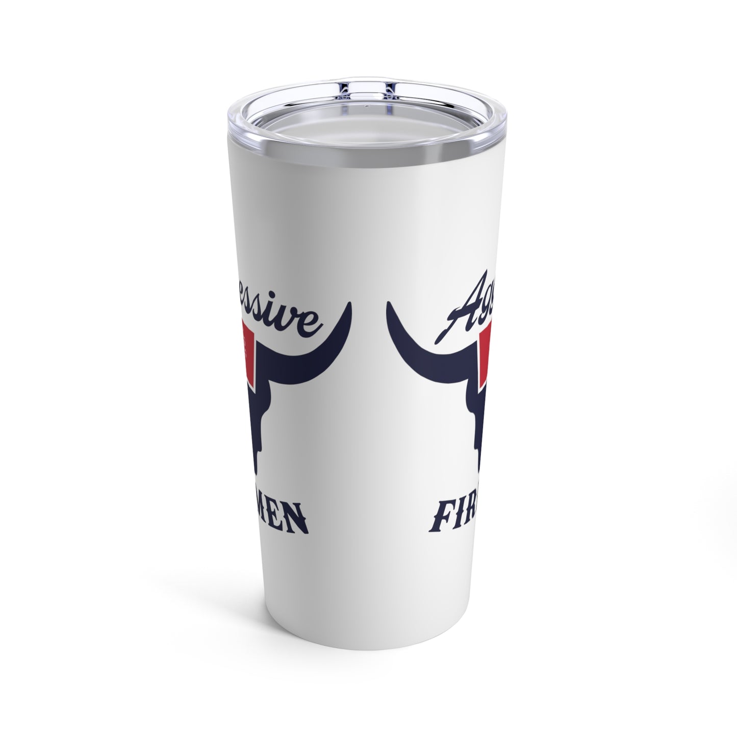 Aggressive Firemen Tumbler 20oz