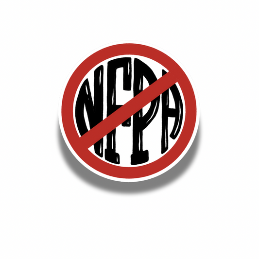 Ban The NFPA sticker