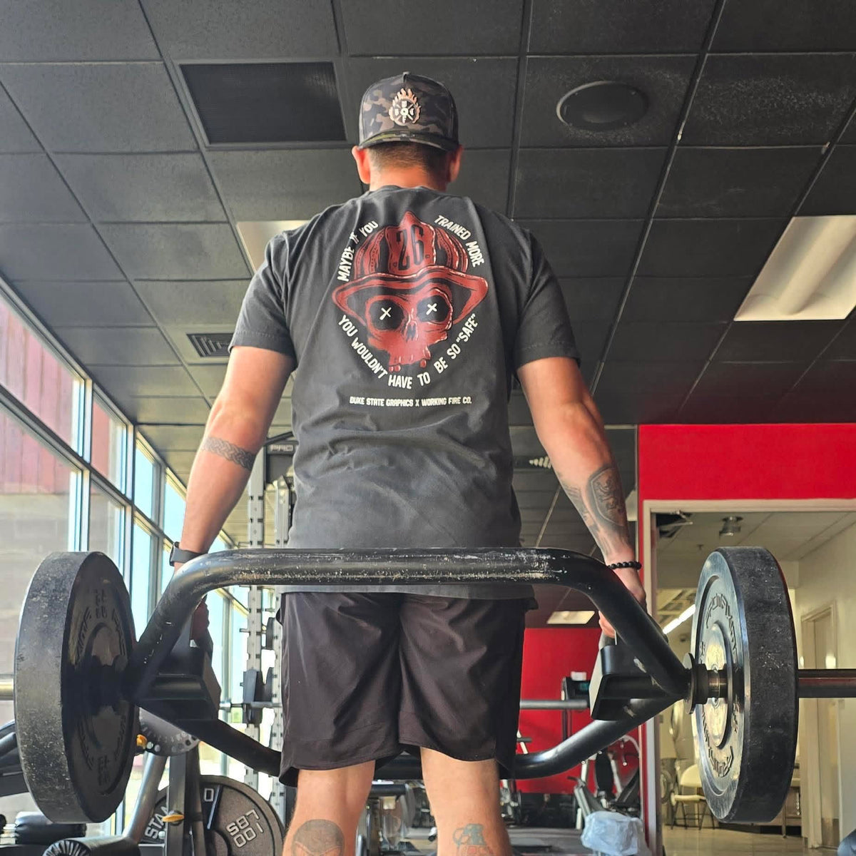 Train More Working Fire x Duke State Collab Tee