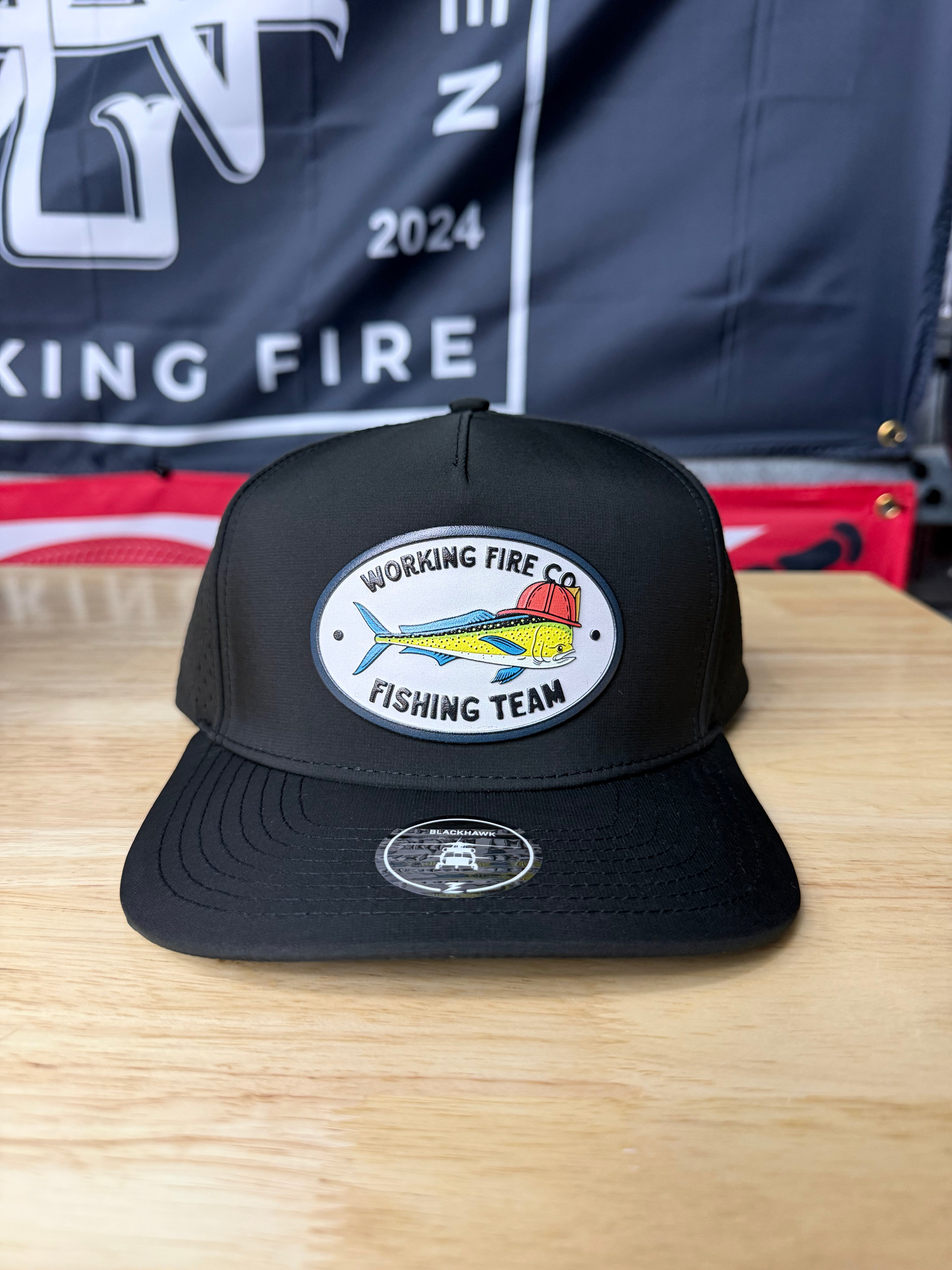 Working Fire Fishing Team Hat
