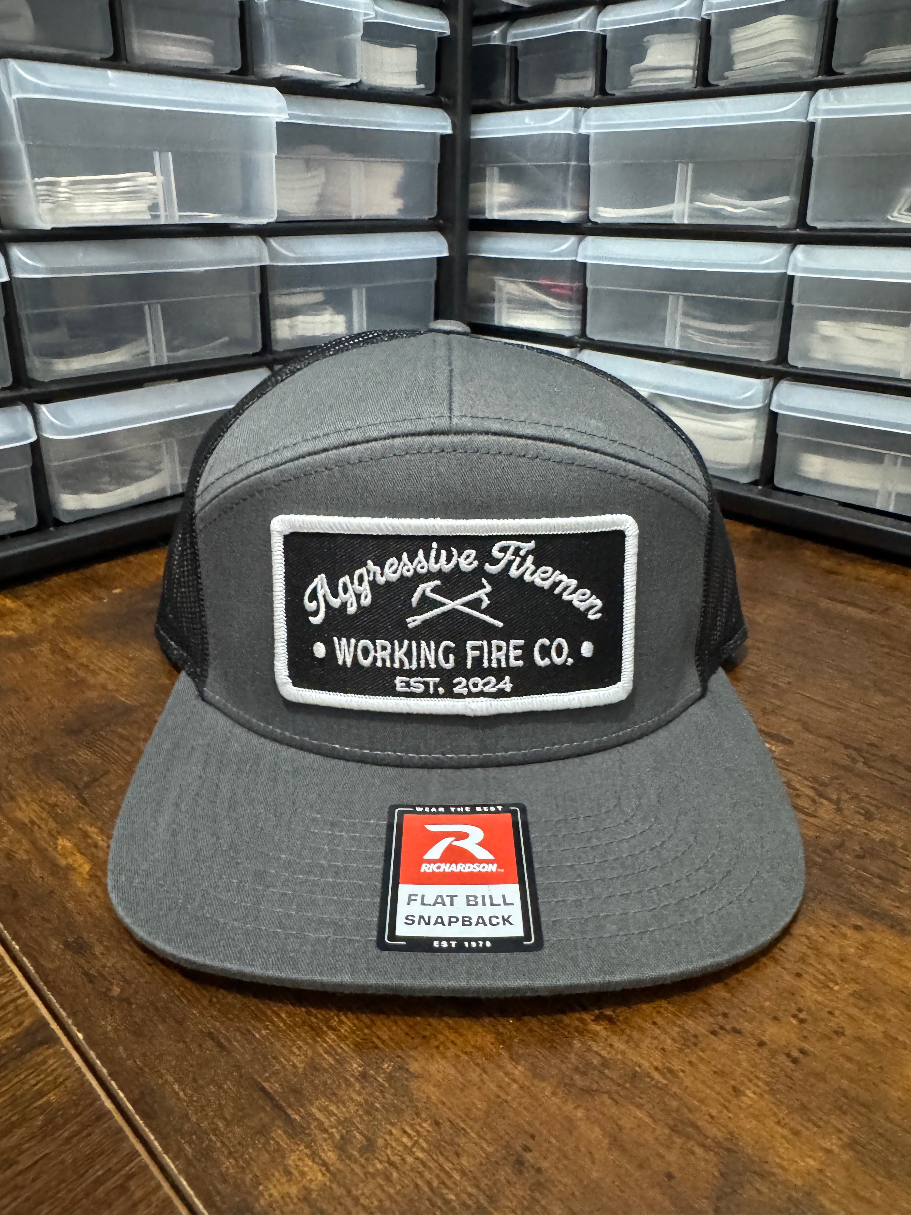 Aggressive Firemen Badge Hat