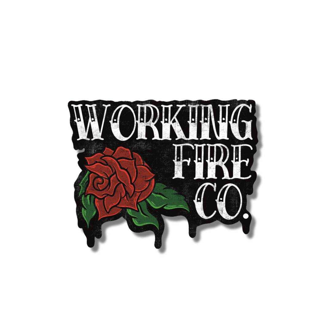 Working Fire Co Rose