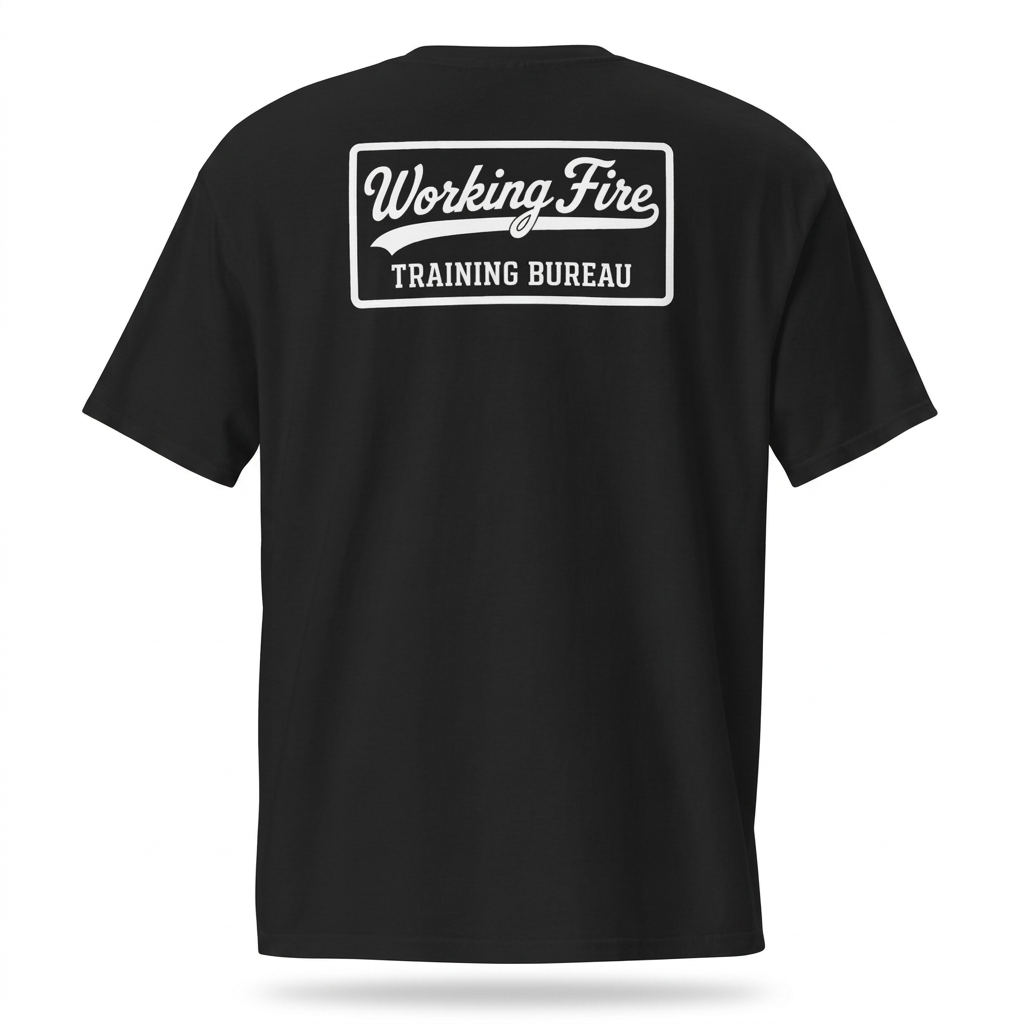 Working Fire Training Bureau Pocket Tee