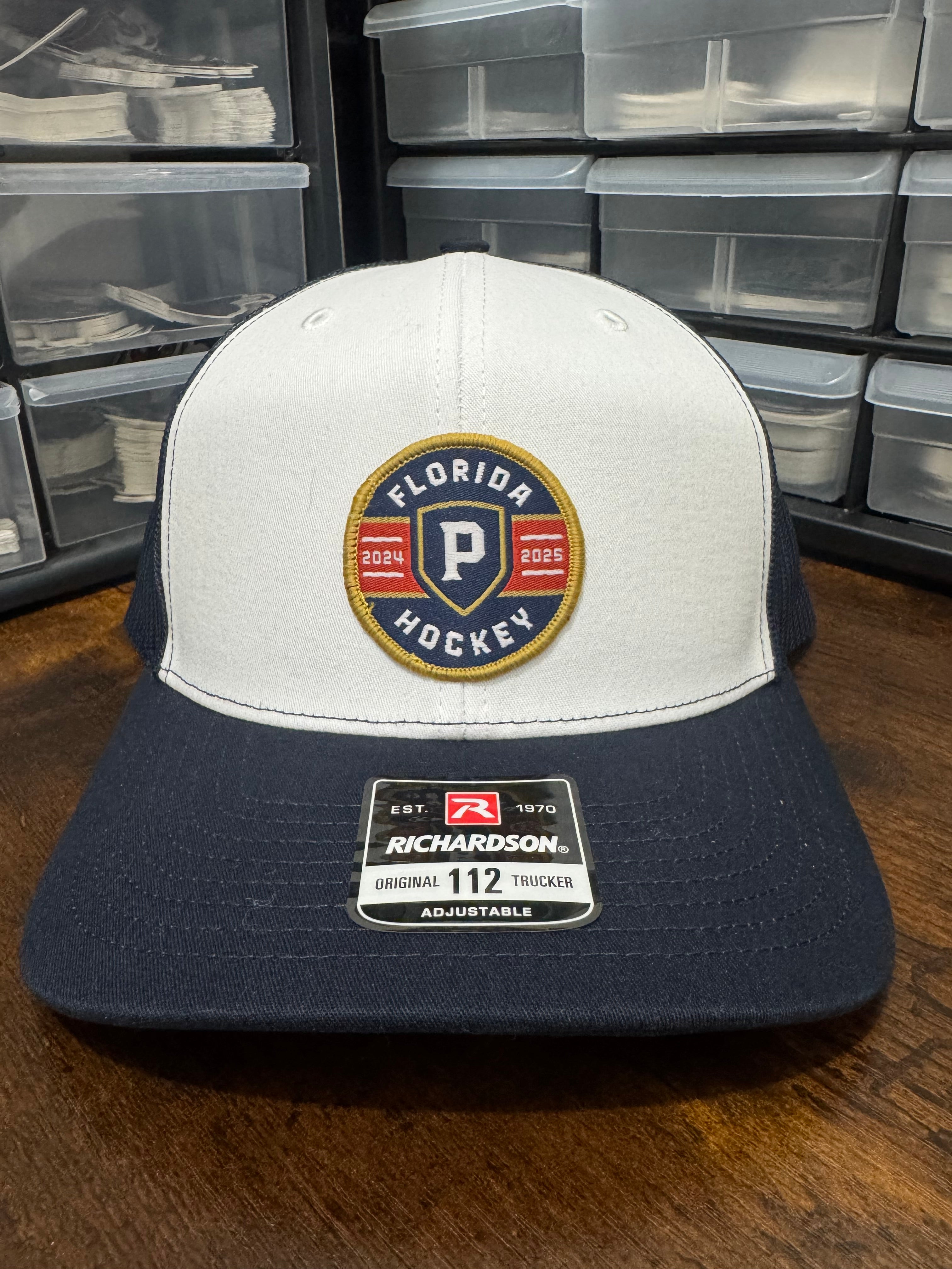Florida Hockey Badge Hat