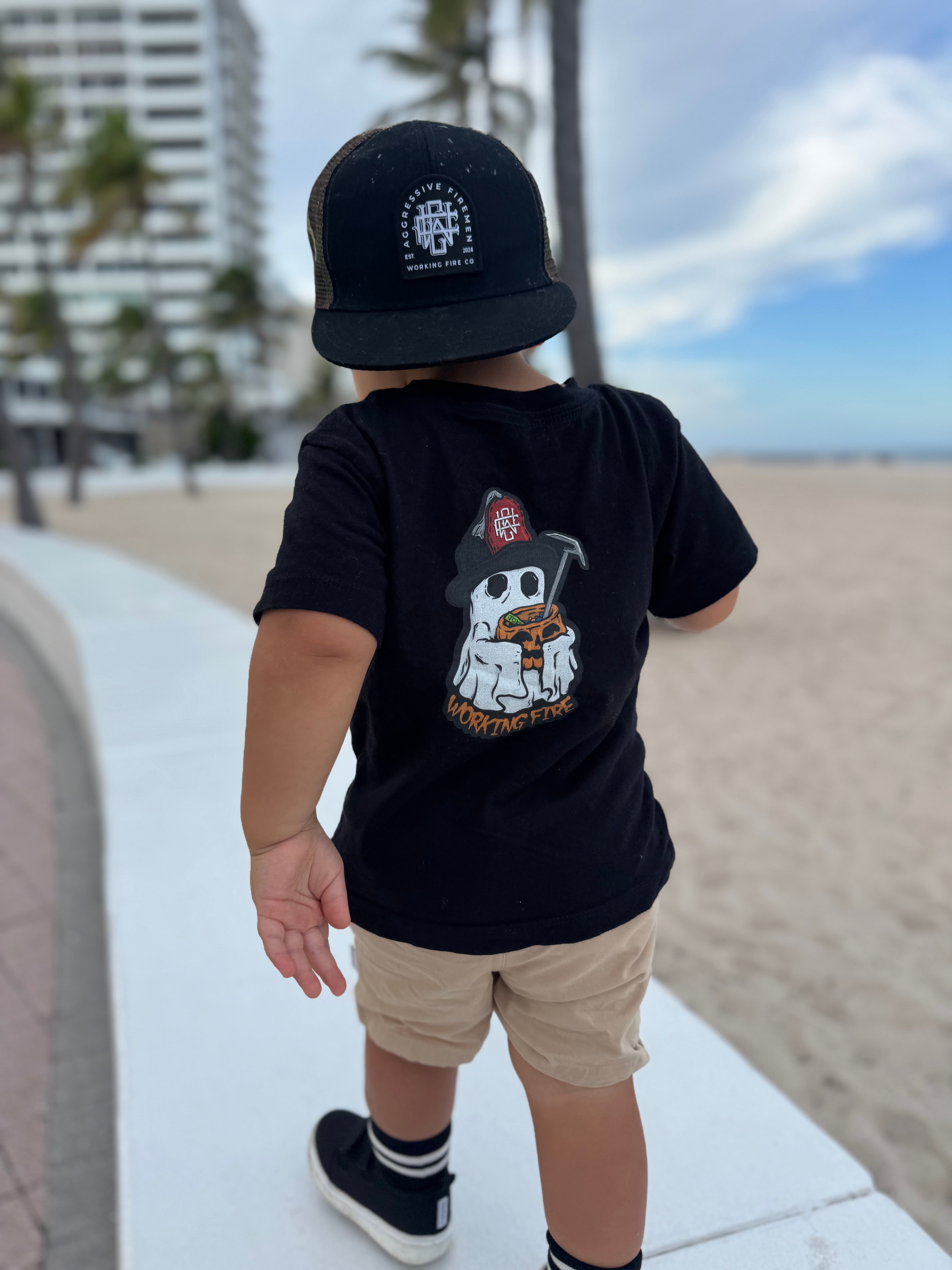 Kids Hat Aggressive Firemen OG Logo