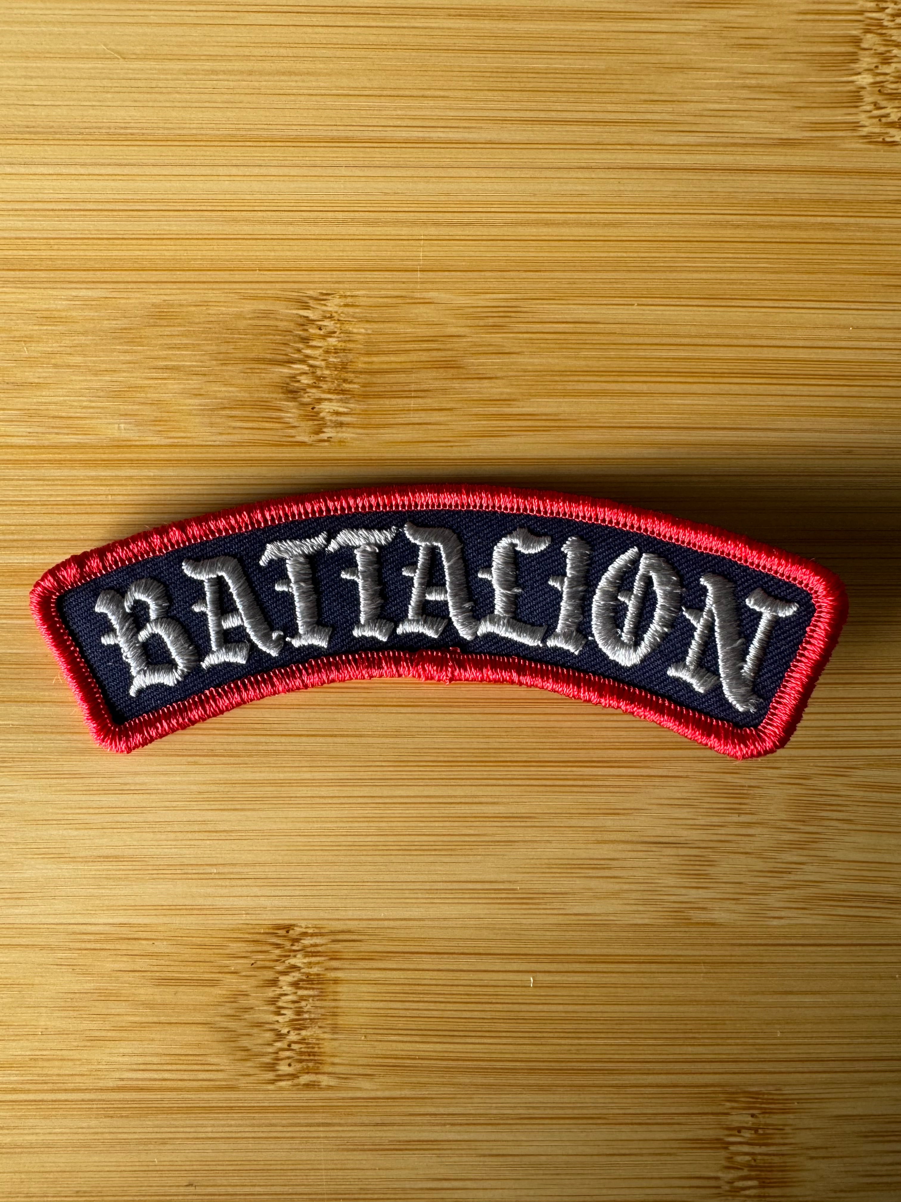 Battalion Rocker Patch